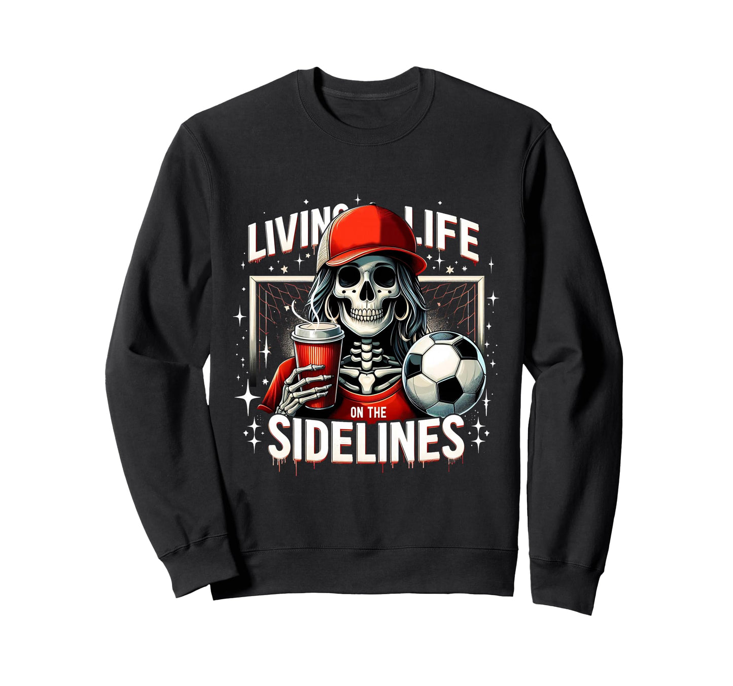 Soccer Mama Mom Life Sweatshirt - Casual Everyday Wear for Adults - T-Shirt, Sweatshirt, Hoodie