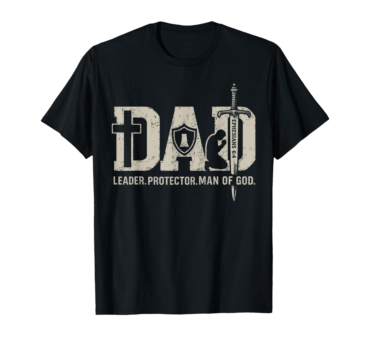 God Husband Dad Christian Dad Fathers T-Shirt - Trendy Graphic for Adults - T-Shirt, Sweatshirt, Hoodie