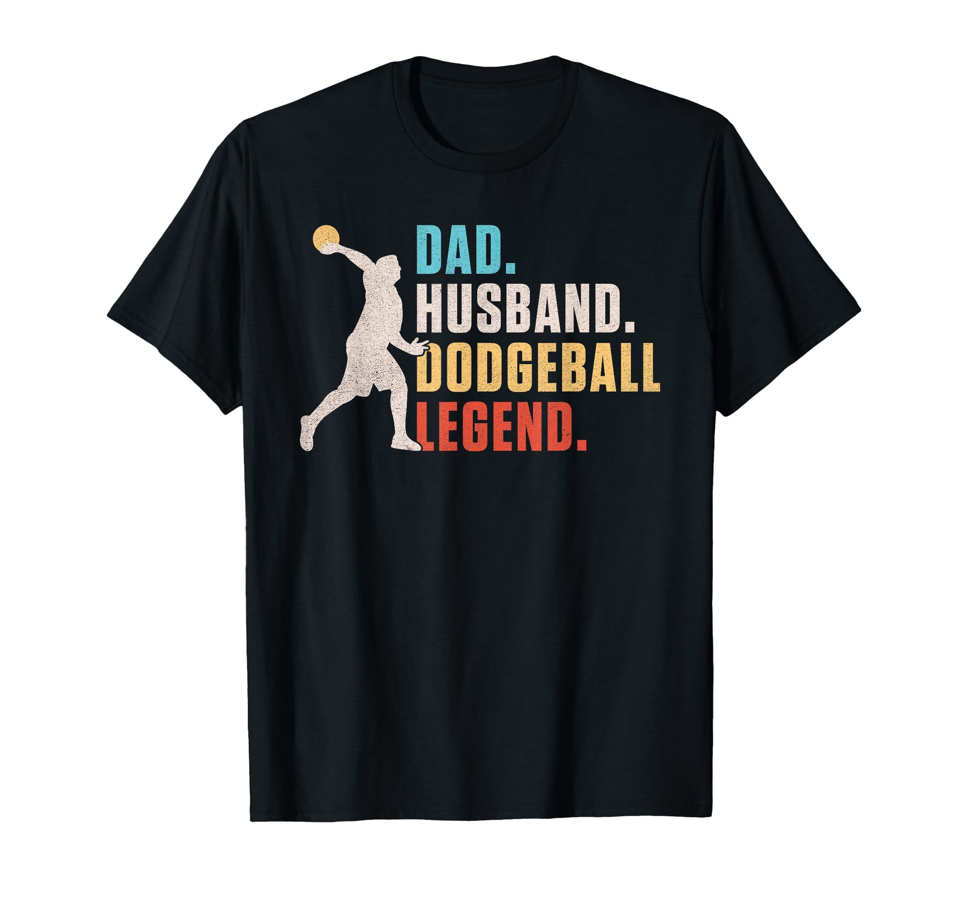 Dad Husband Dodgeball Legend T-Shirt - Aesthetic Graphic for Adults - T-Shirt, Sweatshirt, Hoodie