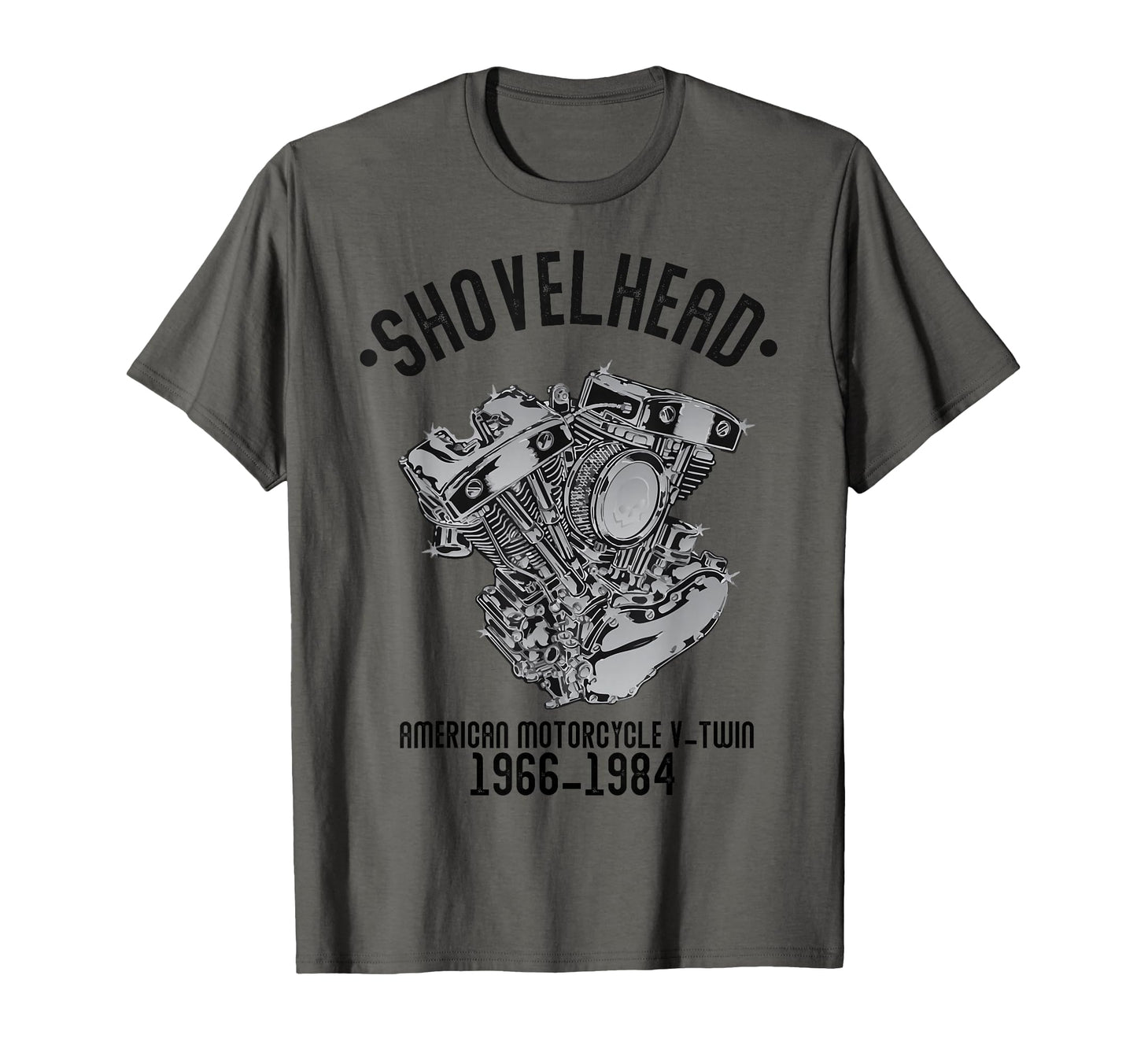 Novelty Shovelhead Motorcycle Enthusiasts T-Shirt - Trendy Graphic Unisex - T-Shirt, Sweatshirt, Hoodie