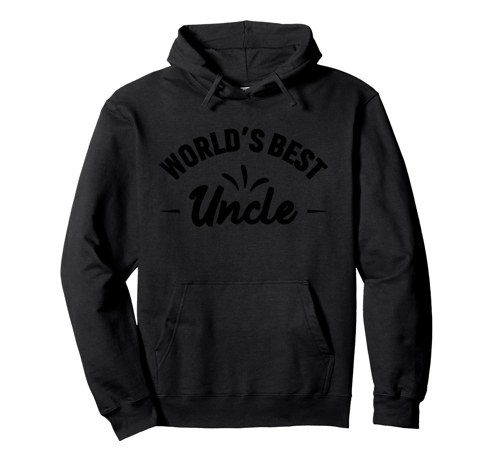 Worlds Best Uncle Hoodie - Custom Art Print Unisex - T-Shirt, Sweatshirt, Hoodie