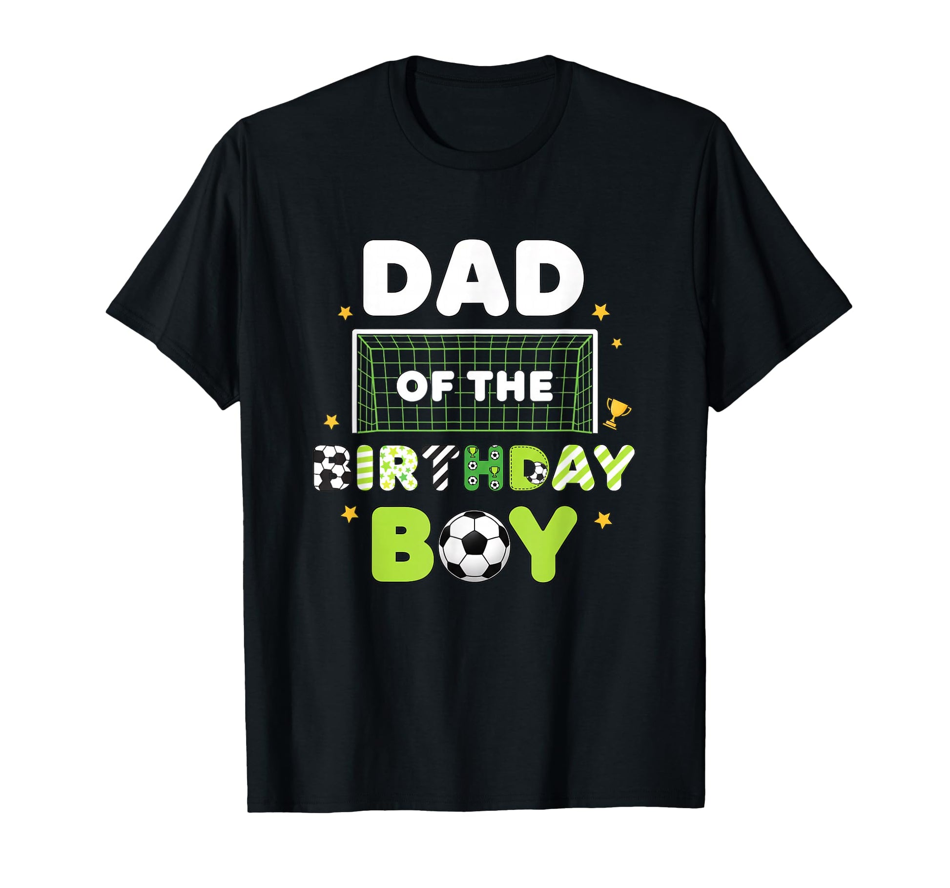 Dad Birthday Soccer Birthday Party T-Shirt - Trendy Graphic for Adults - T-Shirt, Sweatshirt, Hoodie
