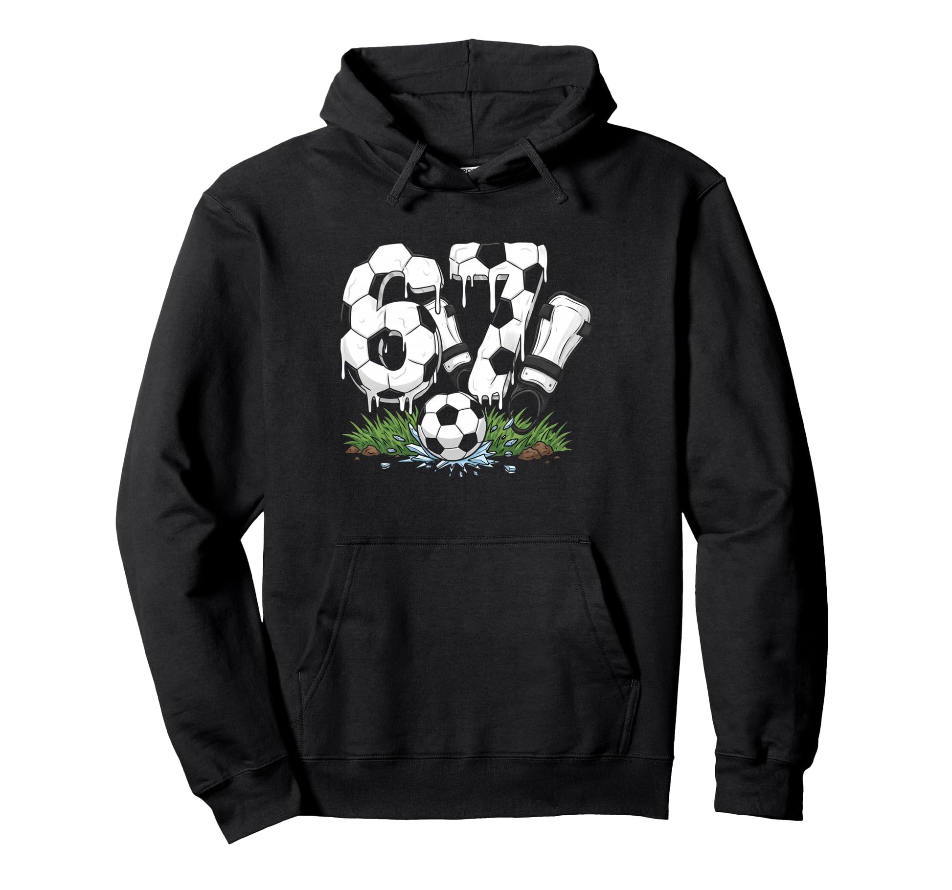 Funny 67 Soccer Drip Number 67 Soccer Hoodie - Graphic Print Unisex - T-Shirt, Sweatshirt, Hoodie
