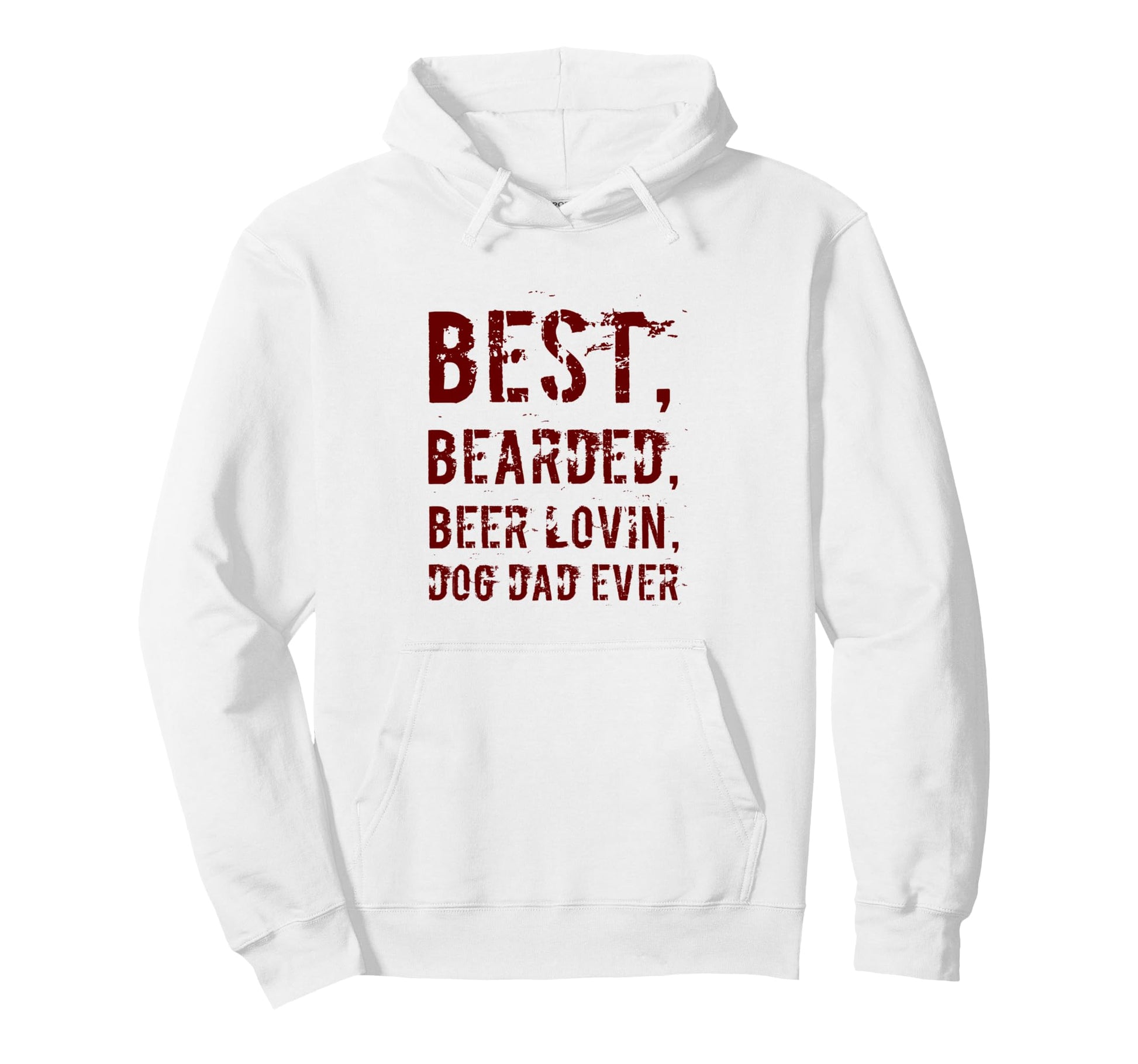 Best Bearded Beer Lovin Dog Dad Funny Hoodie - Streetwear Style for Adults - T-Shirt, Sweatshirt, Hoodie