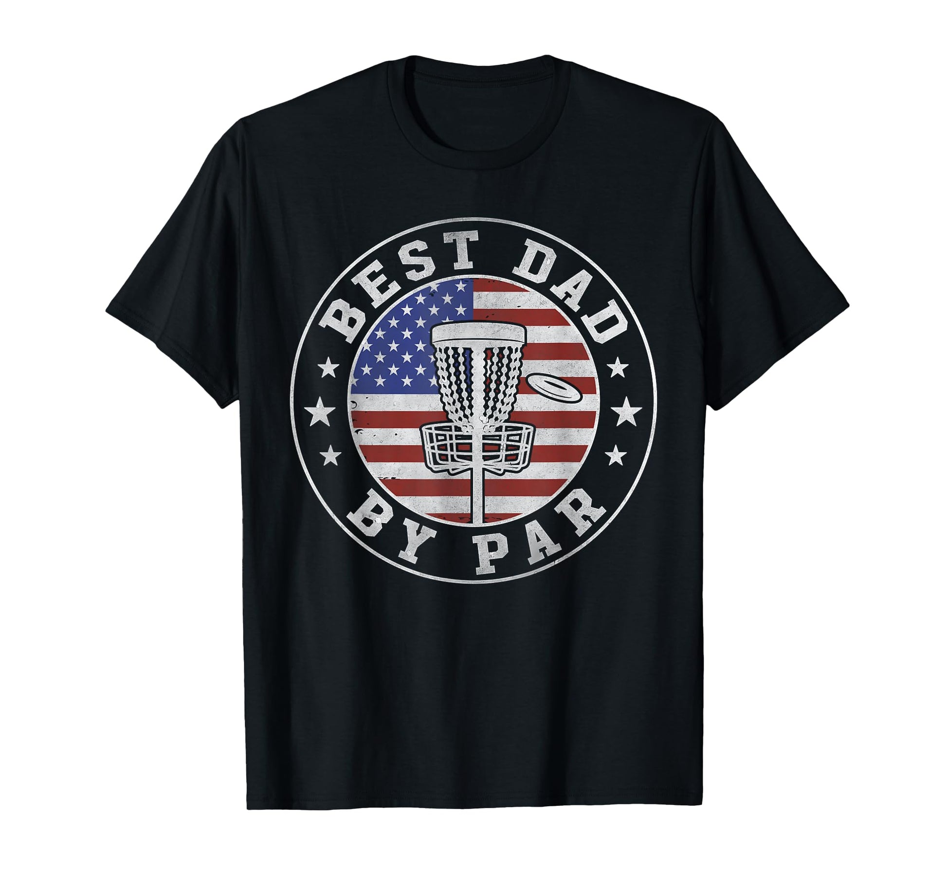 Funny Best Dad Par Disc Golf Fathers Day T-Shirt - Graphic Print Unisex - T-Shirt, Sweatshirt, Hoodie