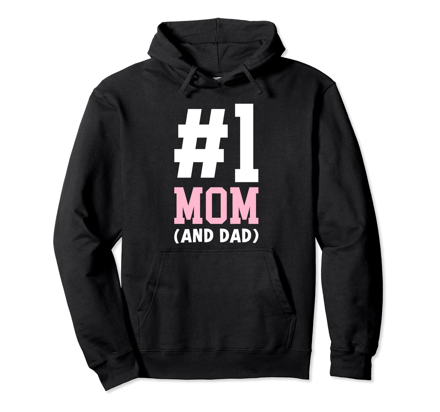 1 Mom Dad Single Parent Single Hoodie - Fun Novelty Design Men Women - T-Shirt, Sweatshirt, Hoodie