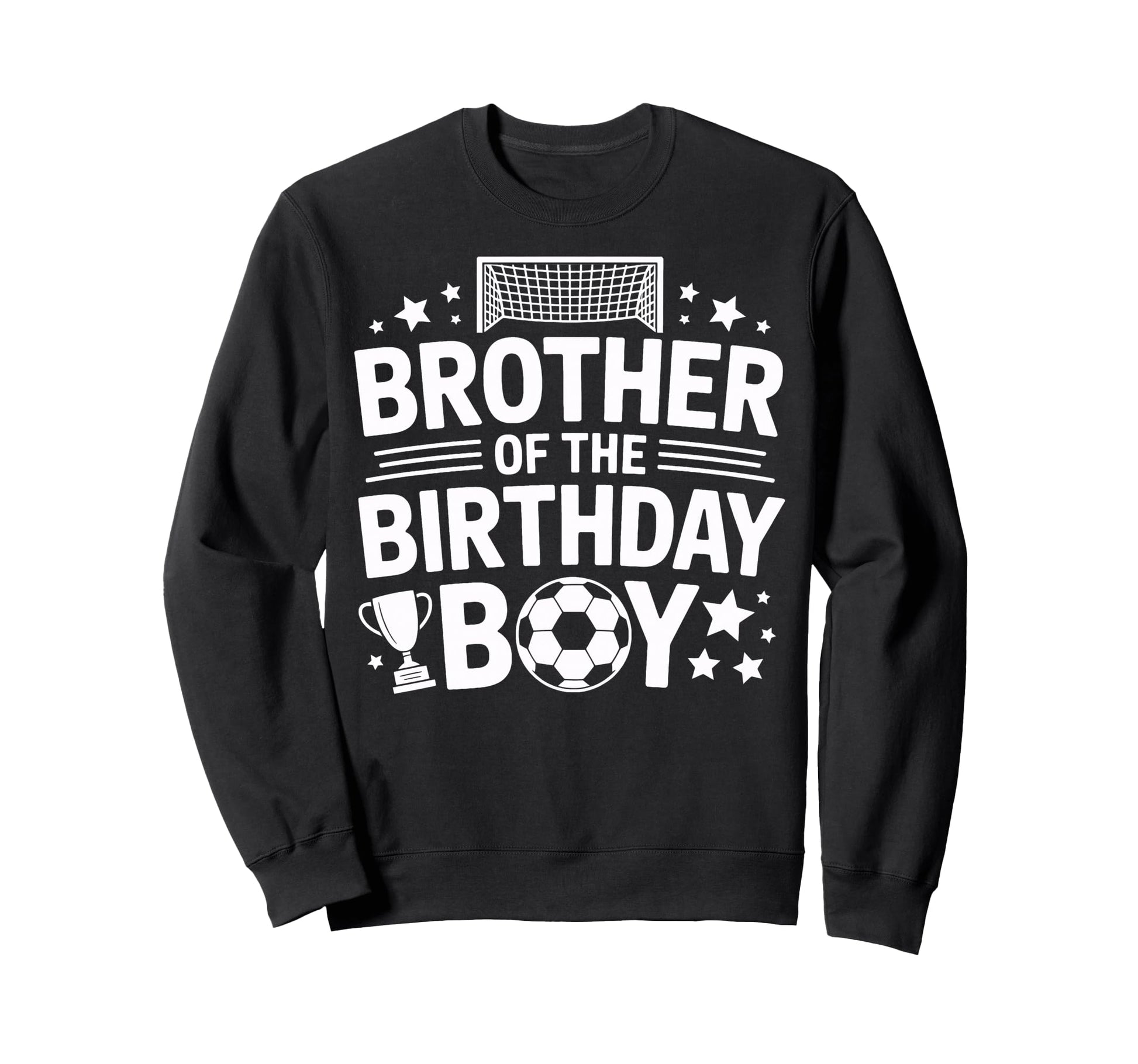 Soccer Brother Birthday Match Sweatshirt - Minimalist Print for Adults - T-Shirt, Sweatshirt, Hoodie