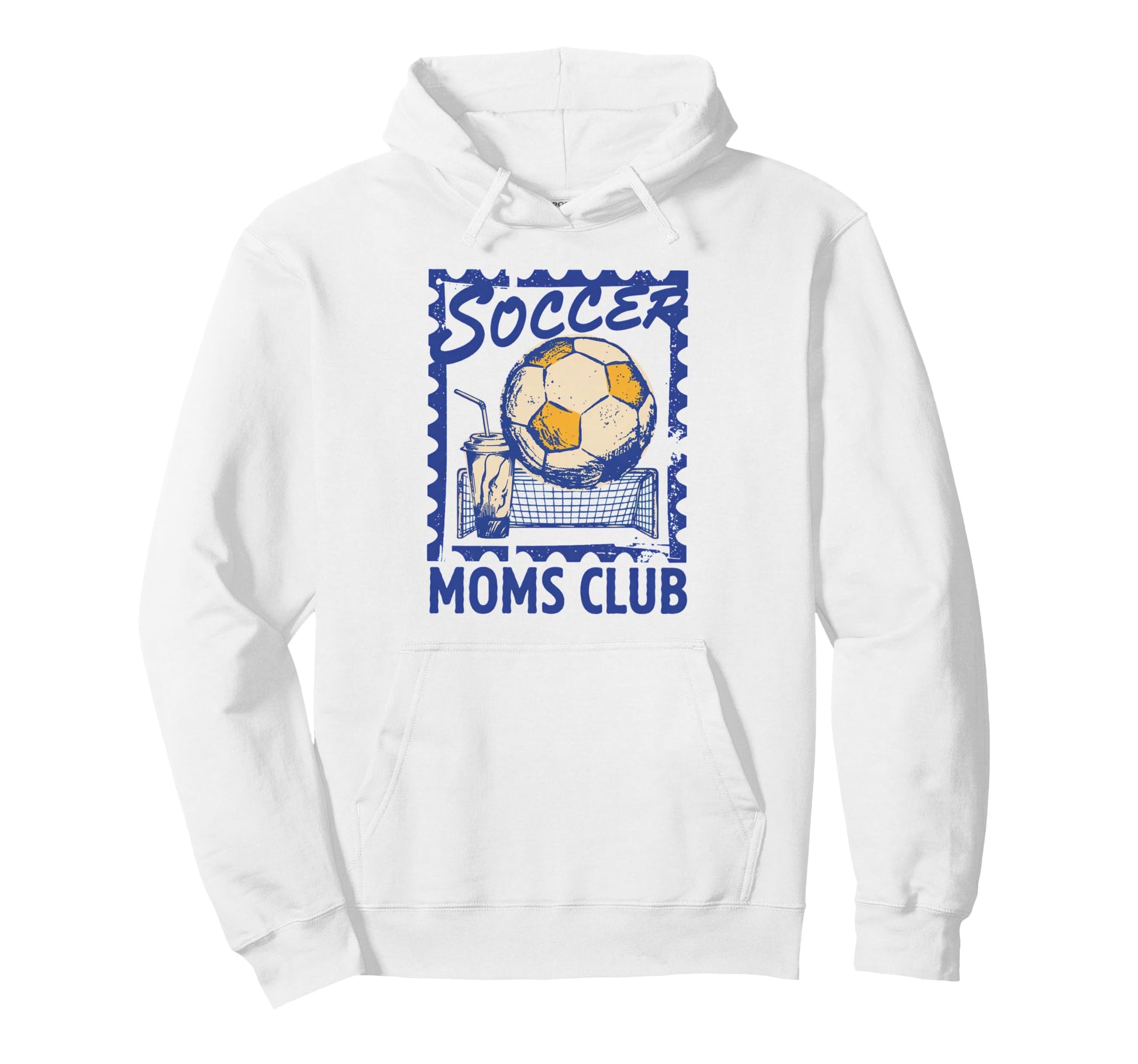 Soccer Football Moms Club Funny Sports Hoodie - Streetwear Style Unisex - T-Shirt, Sweatshirt, Hoodie