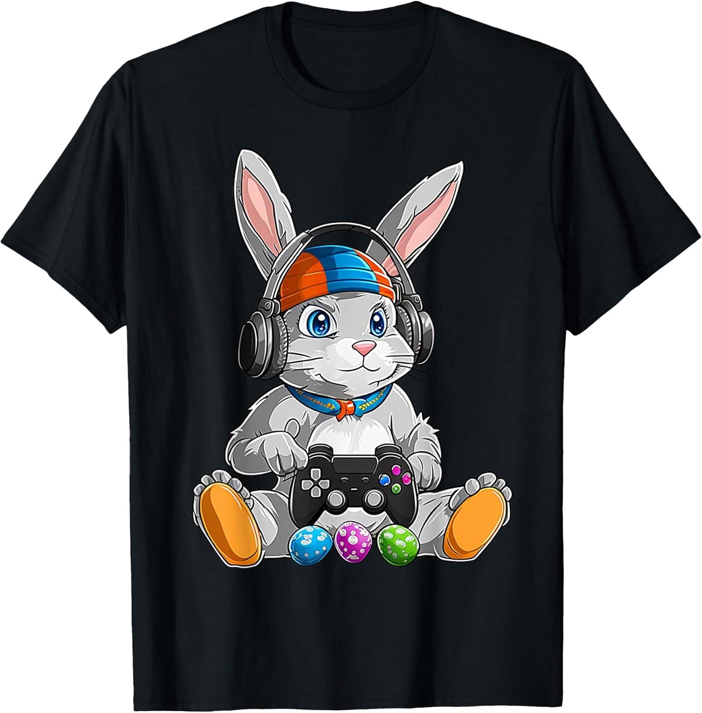 Happy Easter Video Game Bunny Controller Gamer Tee Unisex T-shirt, Sweatshirt, Hoodie, Long Sleeve Tee - T-Shirt, Sweatshirt, Hoodie