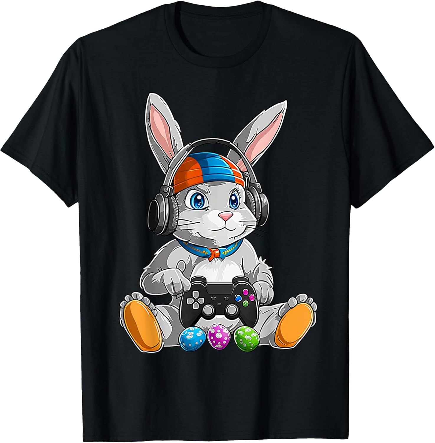Happy Easter Video Game Bunny Controller Gamer Tee Unisex T-shirt, Sweatshirt, Hoodie, Long Sleeve Tee - T-Shirt, Sweatshirt, Hoodie