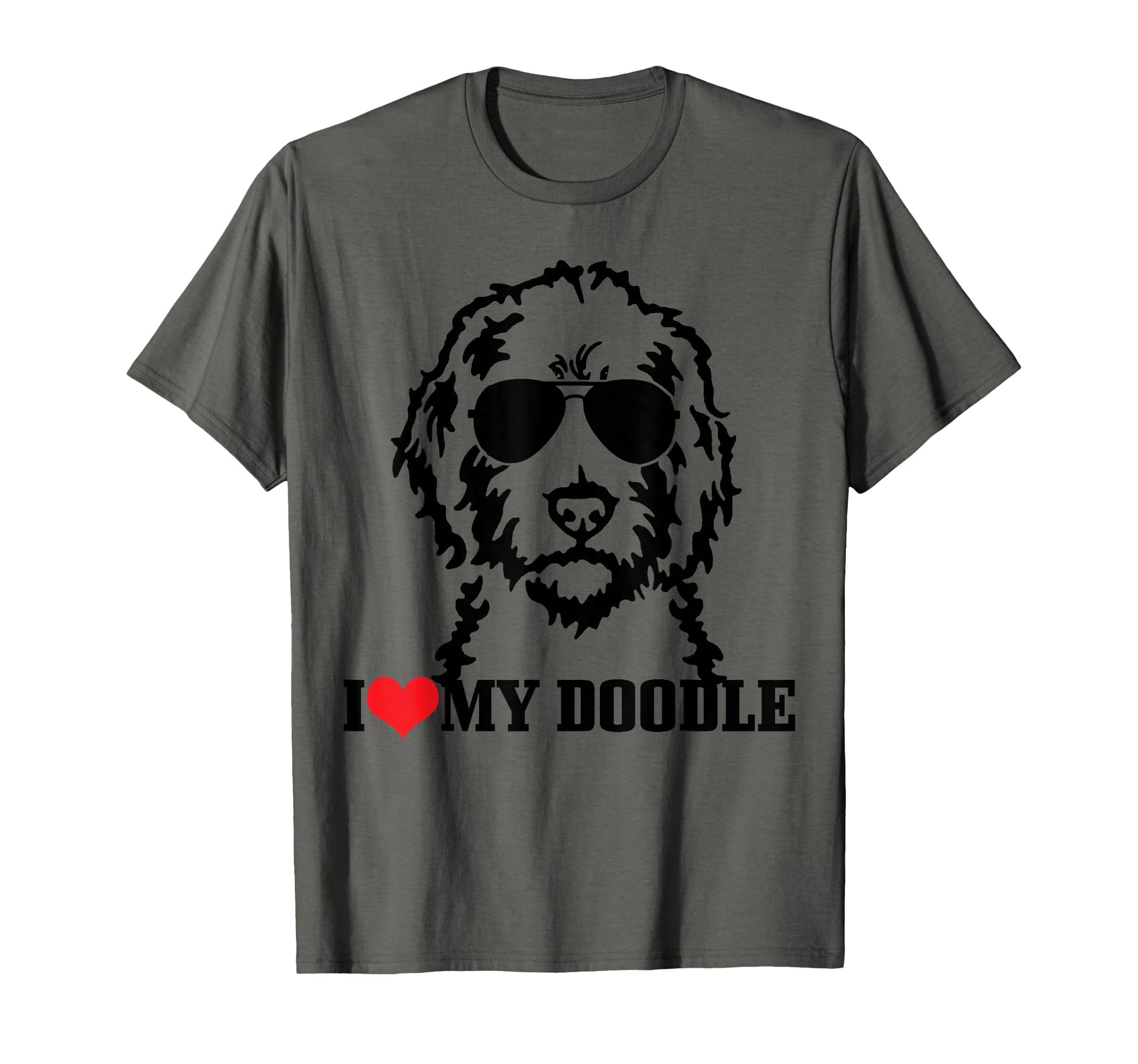 Goldendoodle I Love My Doodle T-Shirt - Novelty Apparel for Adults - T-Shirt, Sweatshirt, Hoodie