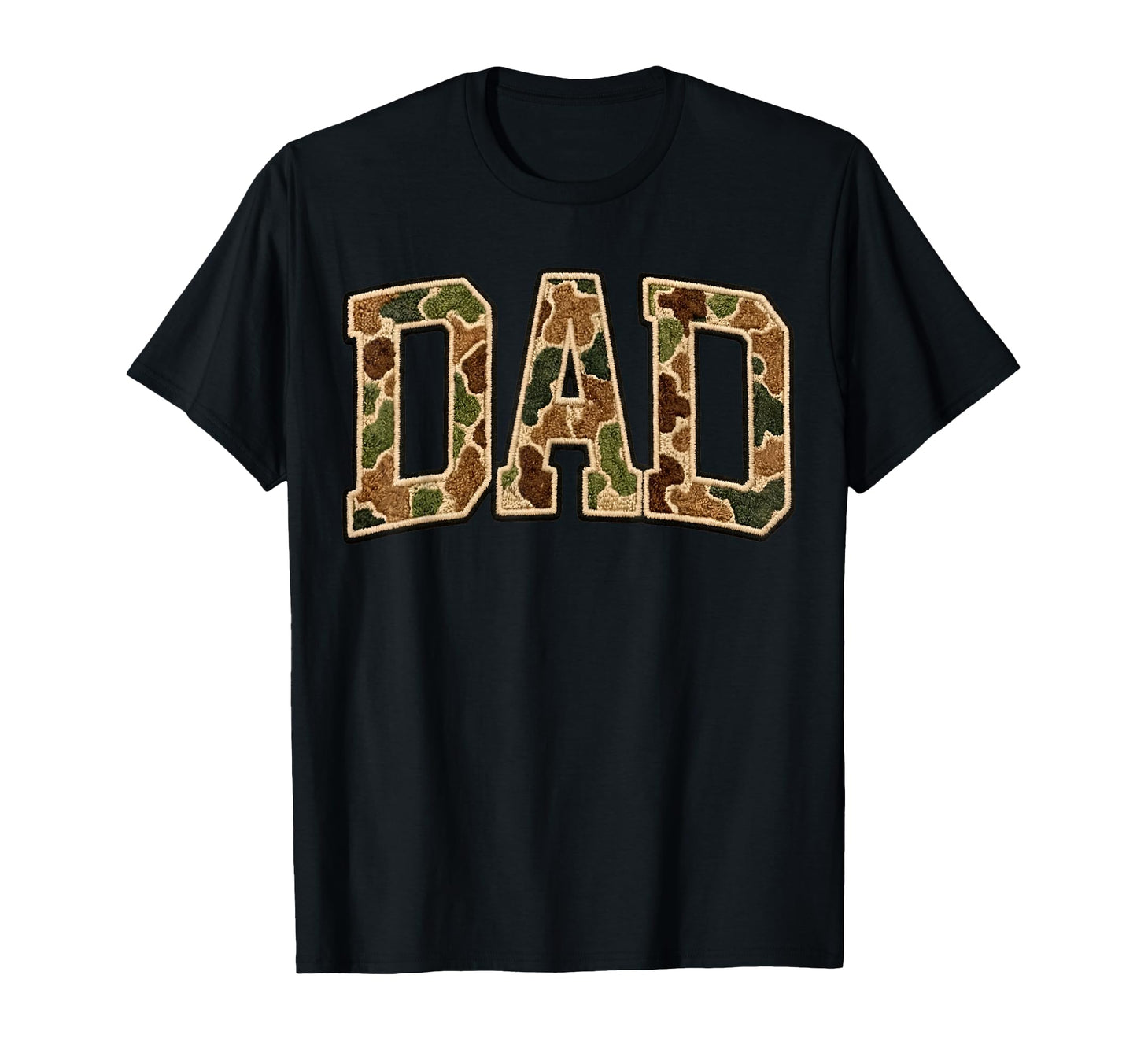 Camo Dad Hunting Hunter Outdoor Deer T-Shirt - Minimalist Print Men Women - T-Shirt, Sweatshirt, Hoodie