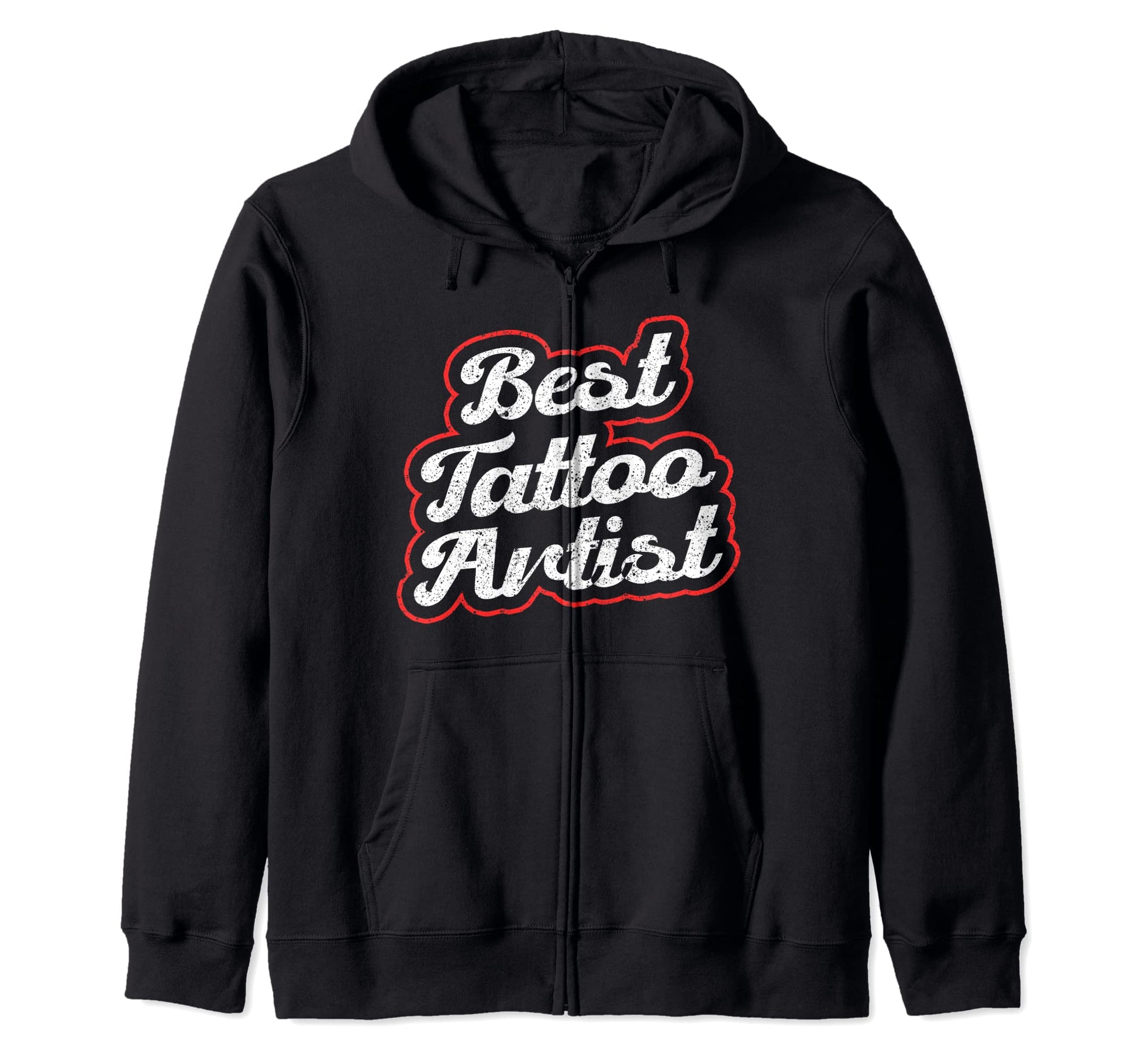 Bearded Inked Dad Make People Bleed Hoodie - Trendy Graphic Men Women - T-Shirt, Sweatshirt, Hoodie