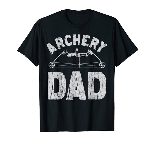 Archery Dad Archer Fathers Day Gifts Bow T-Shirt - Trendy Graphic Unisex - T-Shirt, Sweatshirt, Hoodie