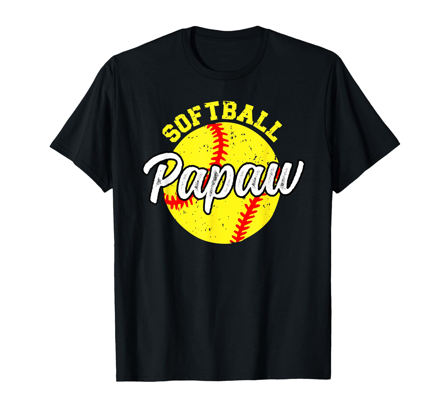 Softball Papaw Grandpa Papaw T-Shirt - Streetwear Style for Adults - T-Shirt, Sweatshirt, Hoodie