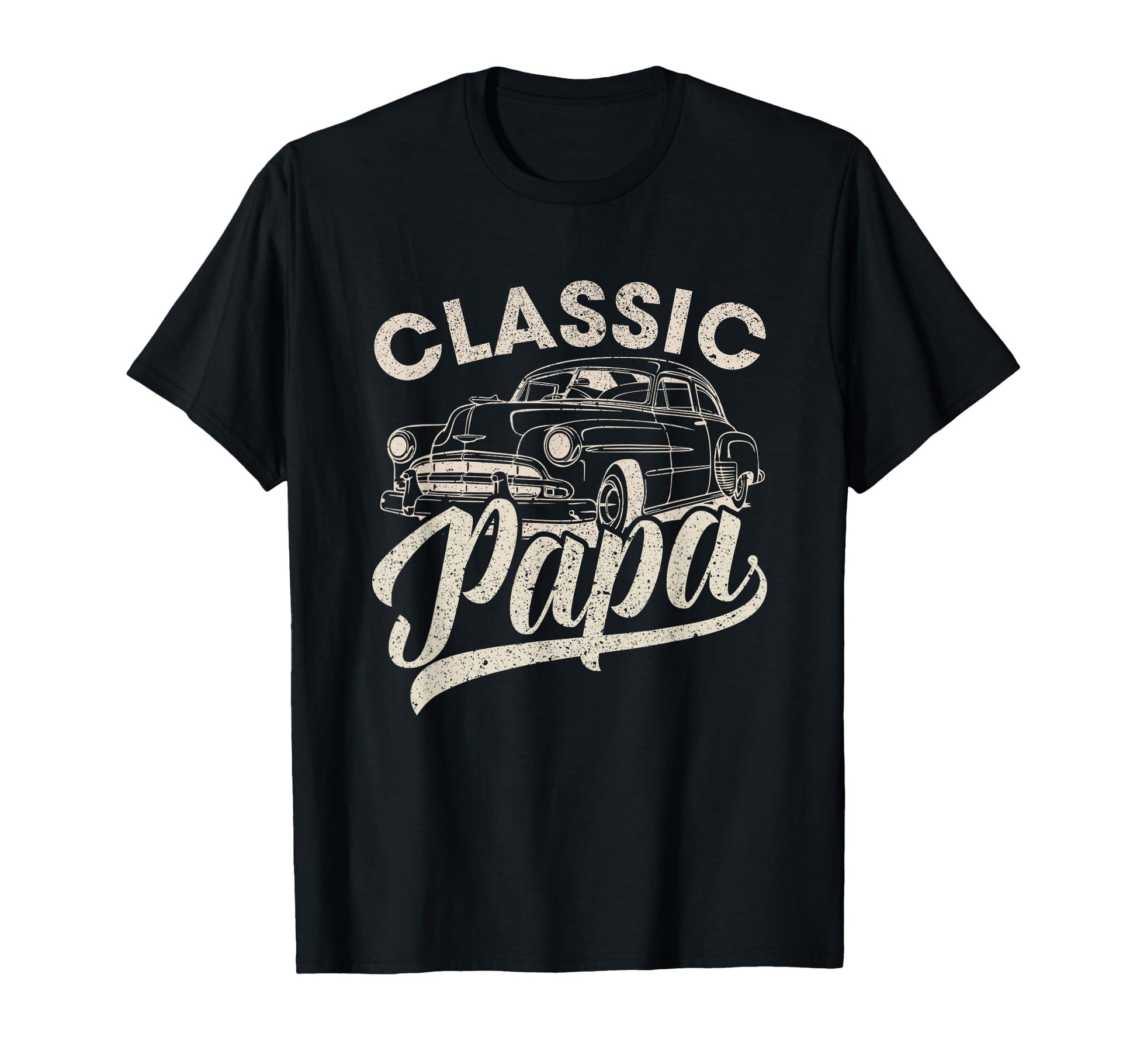 Papa Funny Car Lover Dad Papa Grandpa T-Shirt - Custom Art Print for Adults - T-Shirt, Sweatshirt, Hoodie