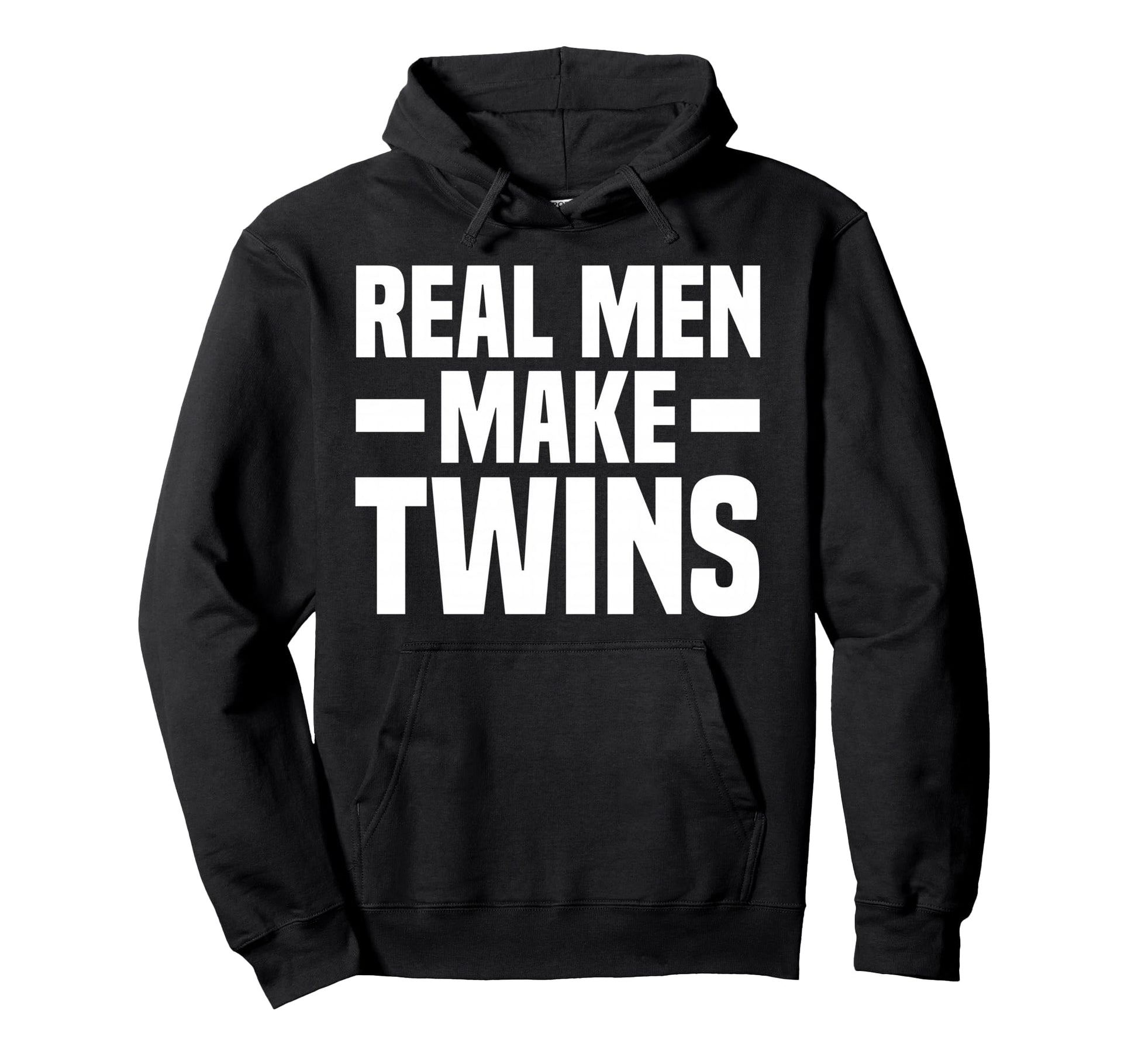 Real Make Twins Dad Twin Father 2 2 Hoodie - Fun Novelty Design for Adults - T-Shirt, Sweatshirt, Hoodie