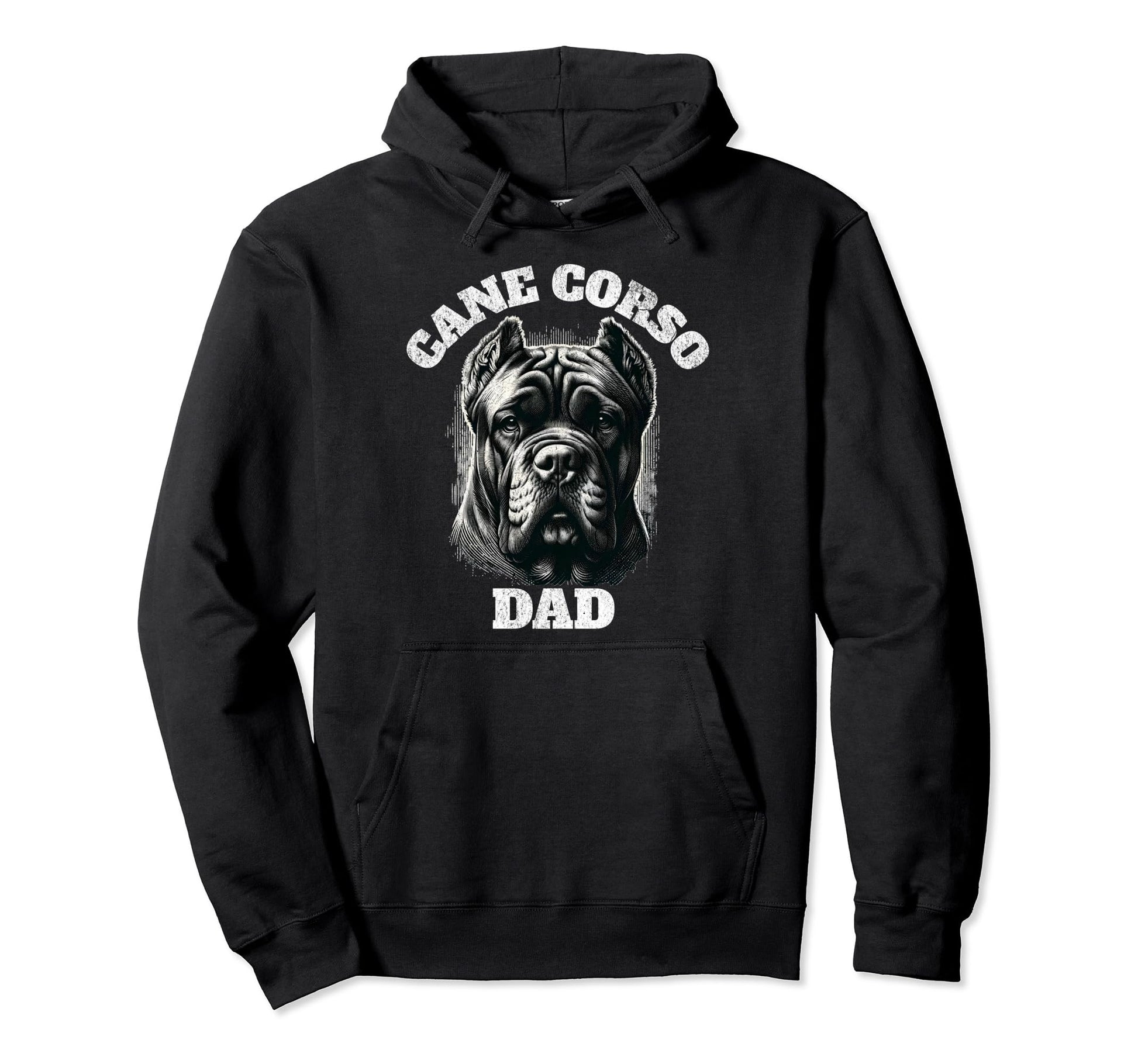Cane Corso Dad Hoodie - Fun Novelty Design for Adults - T-Shirt, Sweatshirt, Hoodie