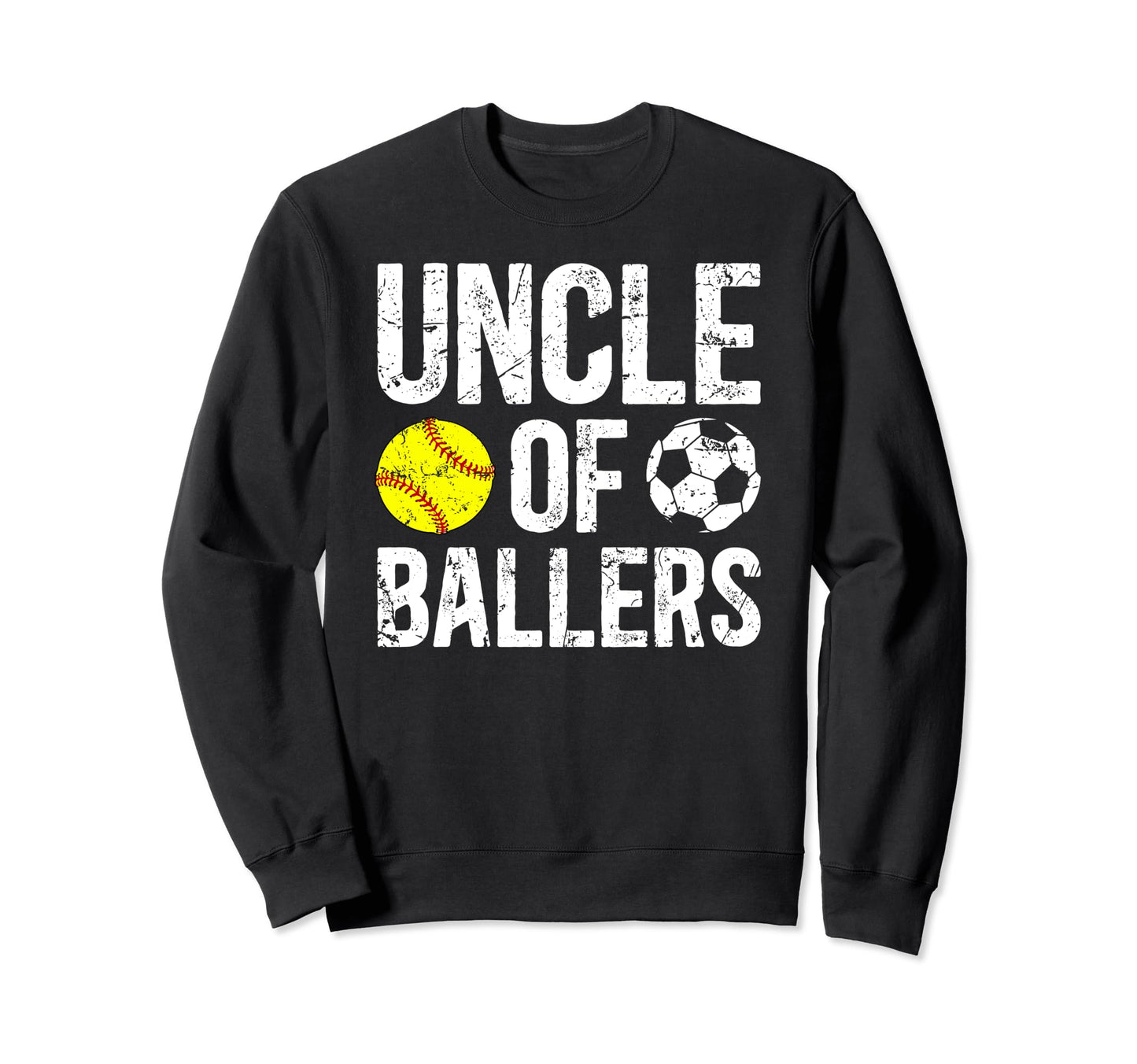 Uncle Ballers Proud Soccer Sweatshirt - Minimalist Print Men Women - T-Shirt, Sweatshirt, Hoodie