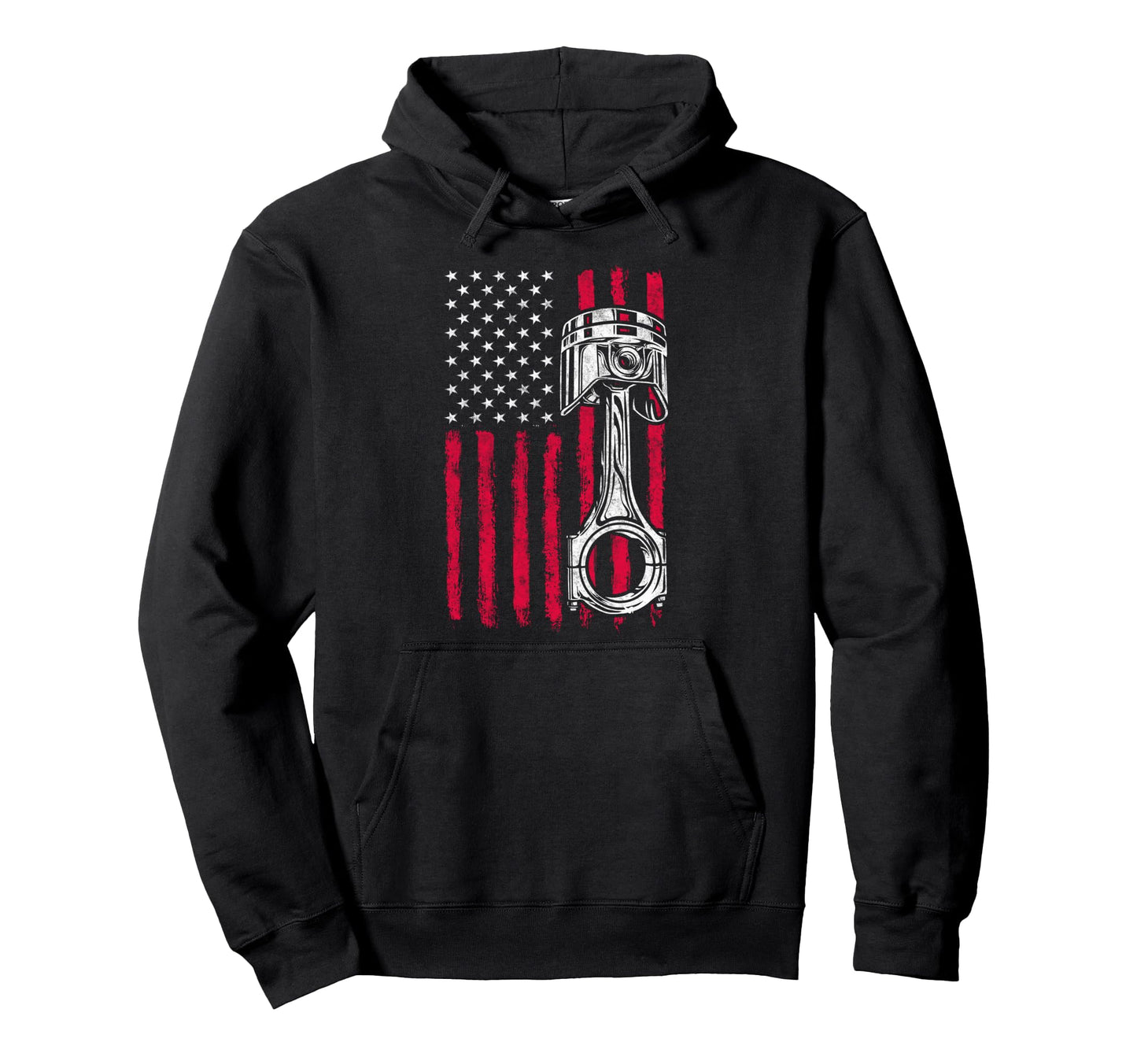 Us Flag Mechanic Dad Rrepair Guy Car Hoodie - Custom Art Print for Adults - T-Shirt, Sweatshirt, Hoodie