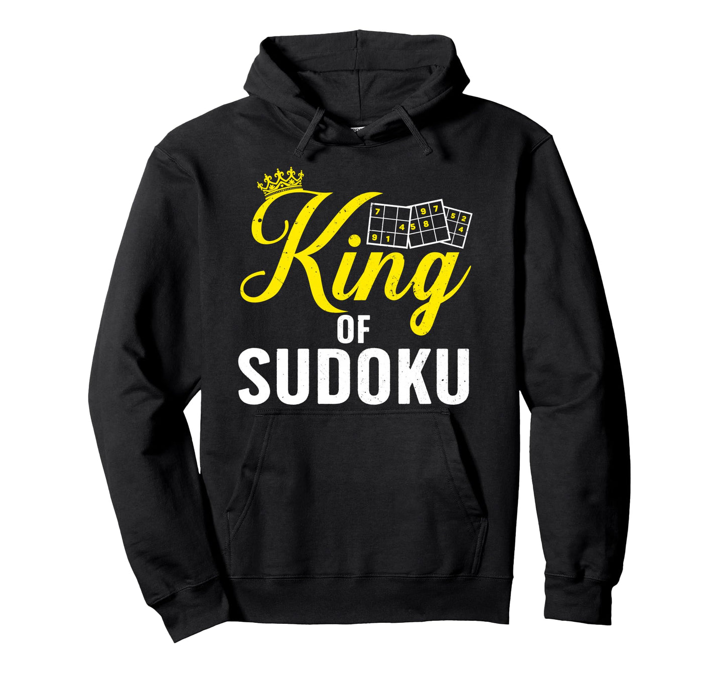 Best Sudoku Art Dad Sudoku Player Hoodie - Custom Art Print for Adults - T-Shirt, Sweatshirt, Hoodie