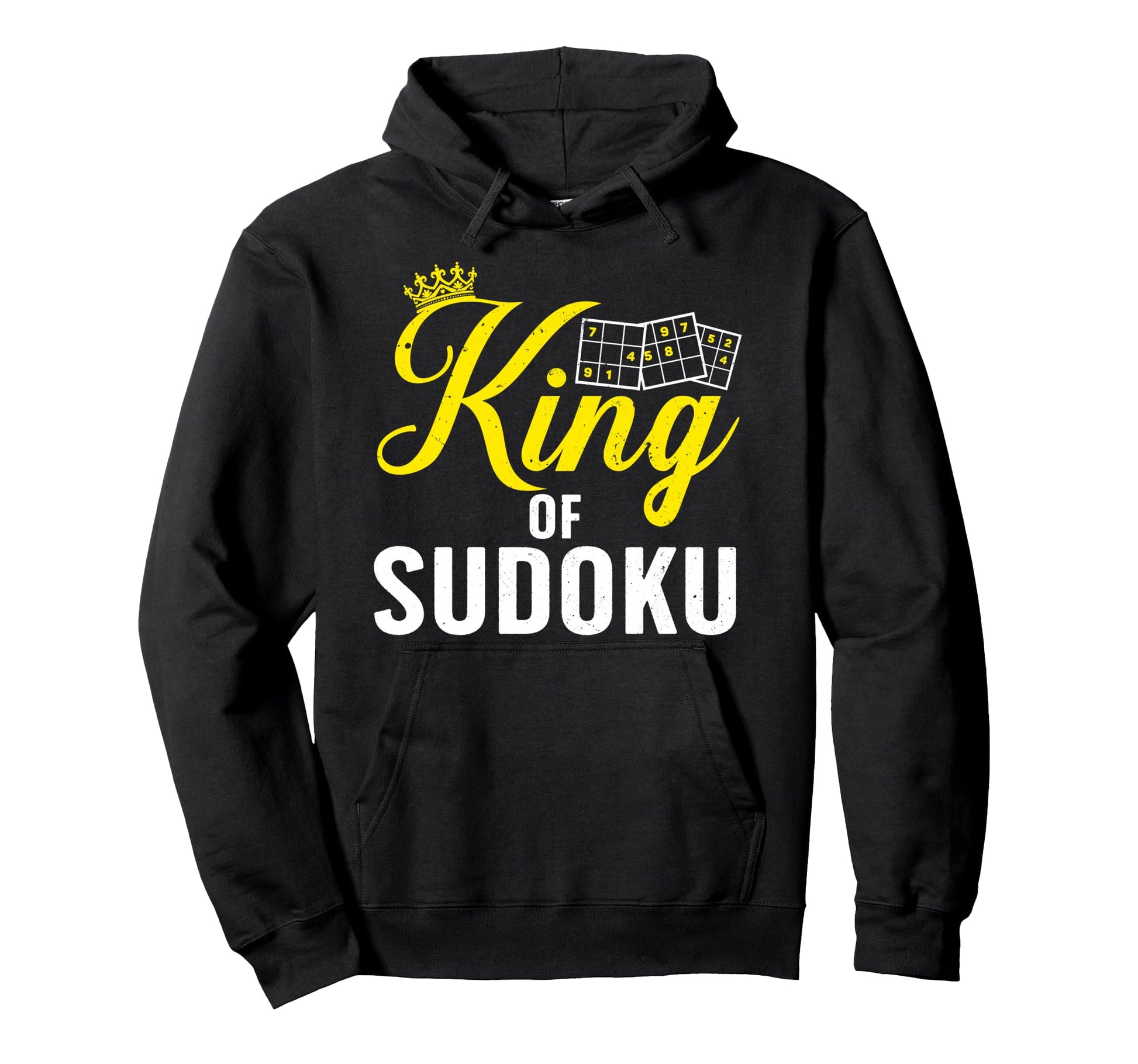 Best Sudoku Art Dad Sudoku Player Hoodie - Custom Art Print for Adults - T-Shirt, Sweatshirt, Hoodie