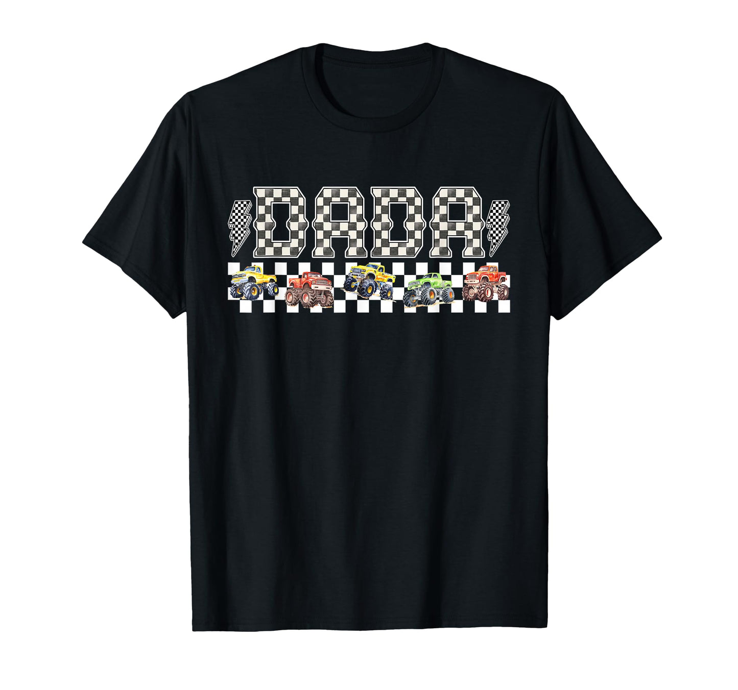 Dada Monster Truck Family Crew T-Shirt - Custom Art Print Men Women - T-Shirt, Sweatshirt, Hoodie