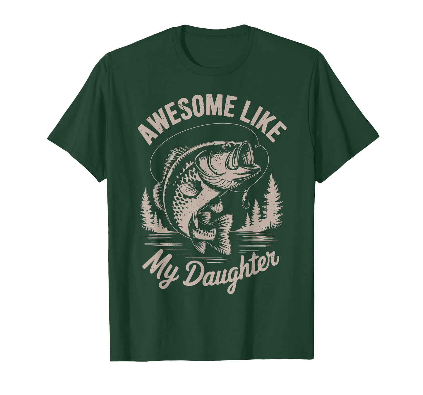 Funny Awesome Like Daughter Step Dad T-Shirt - Trendy Graphic Men Women - T-Shirt, Sweatshirt, Hoodie