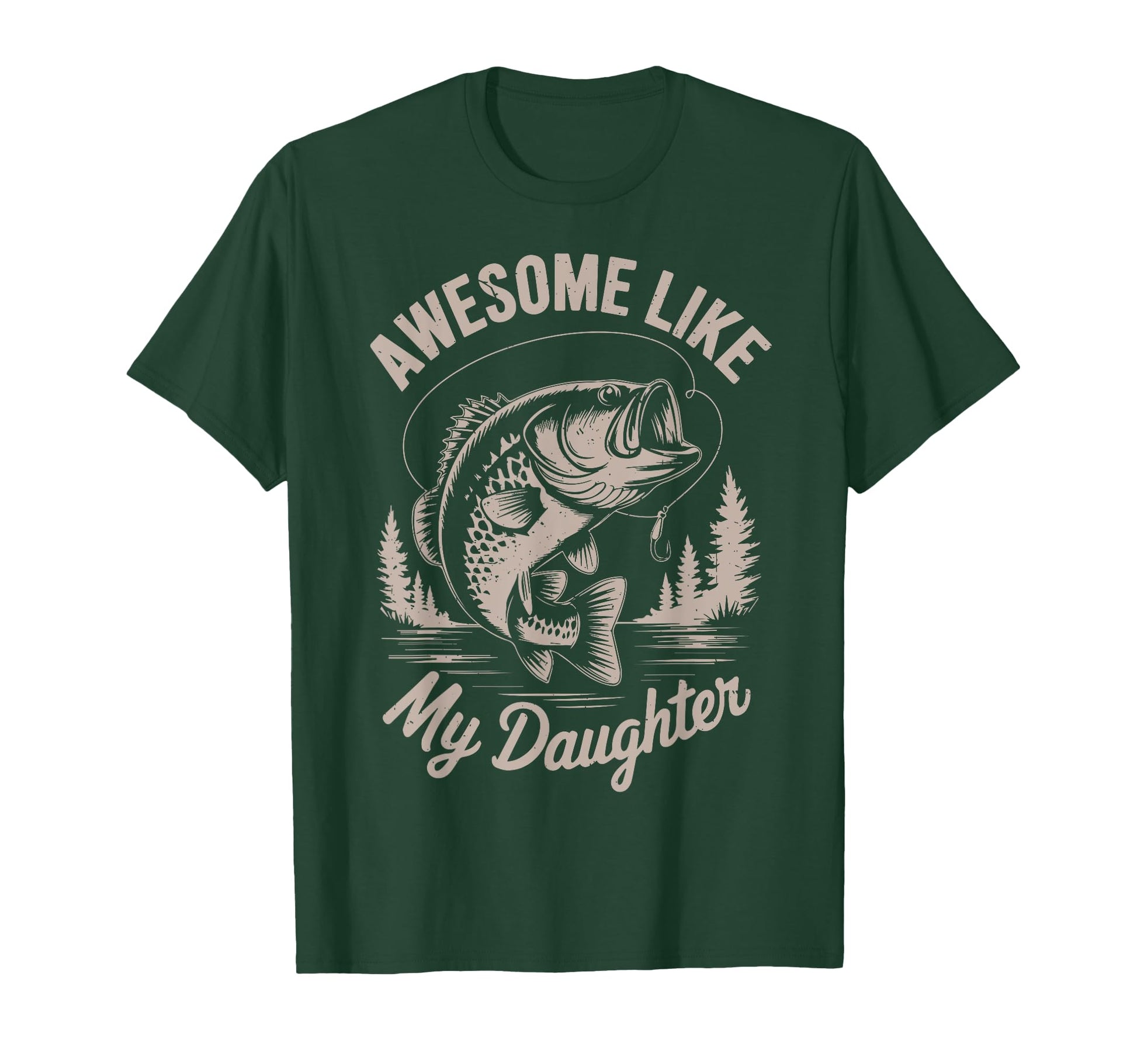 Funny Awesome Like Daughter Step Dad T-Shirt - Trendy Graphic Men Women - T-Shirt, Sweatshirt, Hoodie