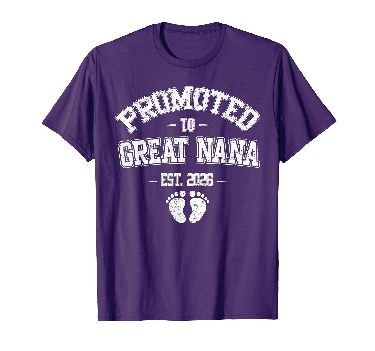 Promoted To Great Nana Est 2026 New Great T-Shirt - Graphic Print Unisex - T-Shirt, Sweatshirt, Hoodie