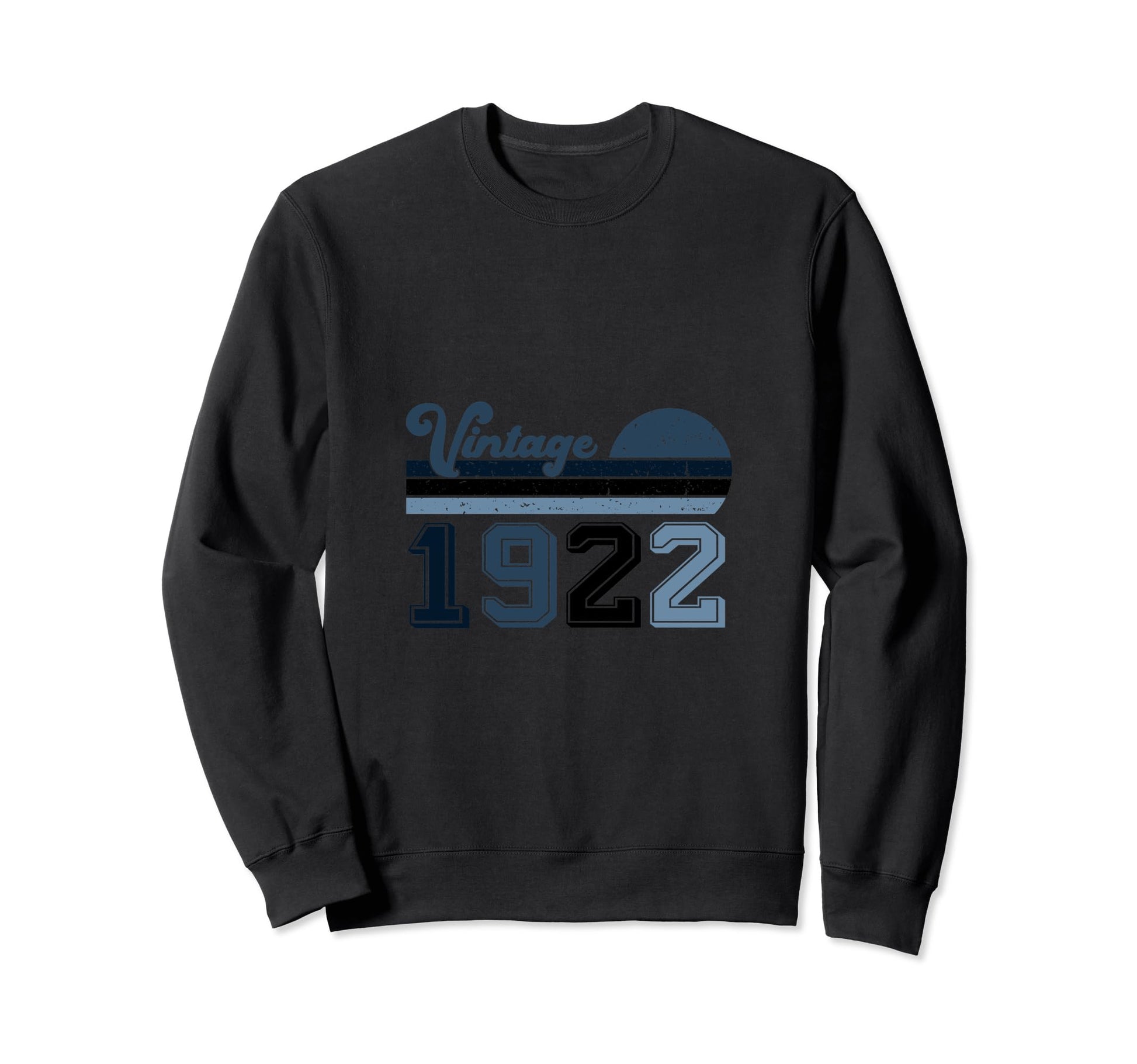 Year 1922 Gift Birthday Mom Dad Sweatshirt - Novelty Apparel Unisex - T-Shirt, Sweatshirt, Hoodie
