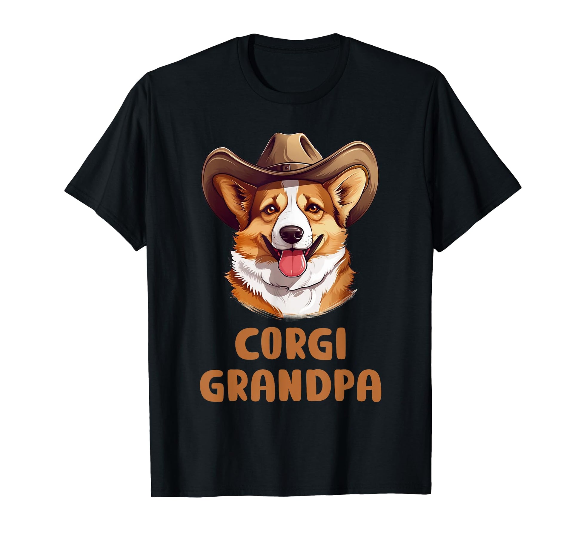 Corgi Grandpa Dog Lovers Gift Funny T-Shirt - Novelty Apparel for Adults - T-Shirt, Sweatshirt, Hoodie