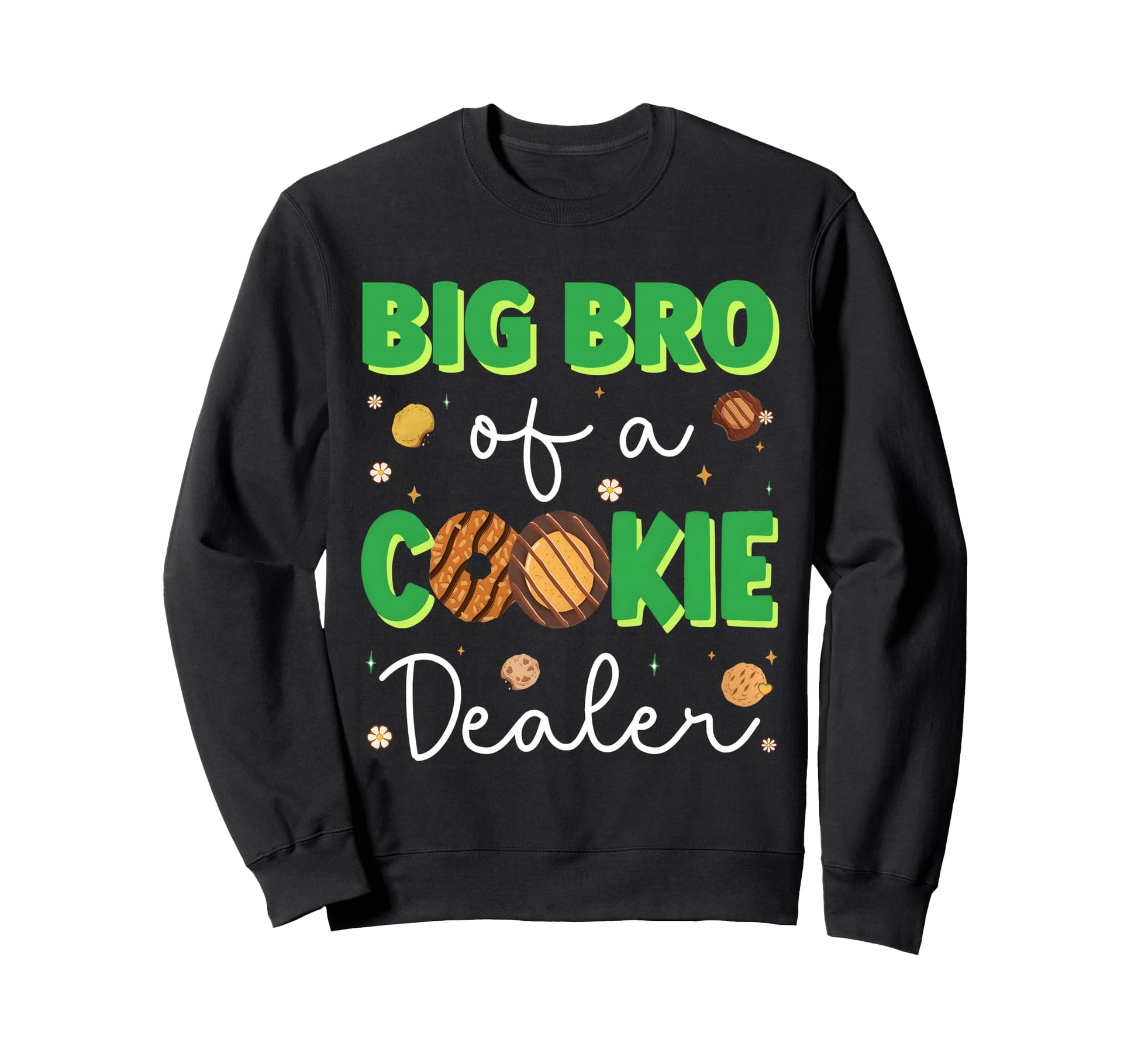 Cookie Big Bro Cookie Dealer Troop Sweatshirt - Unique Graphic for Adults - T-Shirt, Sweatshirt, Hoodie