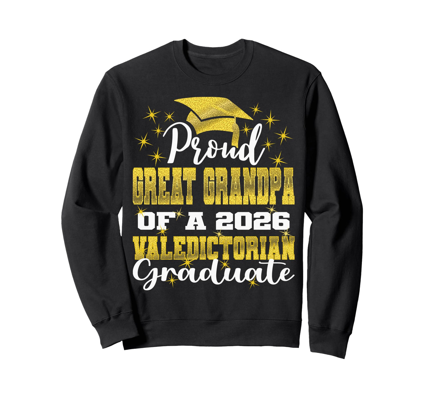 Proud Great Grandpa 2026 Sweatshirt - Trendy Graphic for Adults - T-Shirt, Sweatshirt, Hoodie