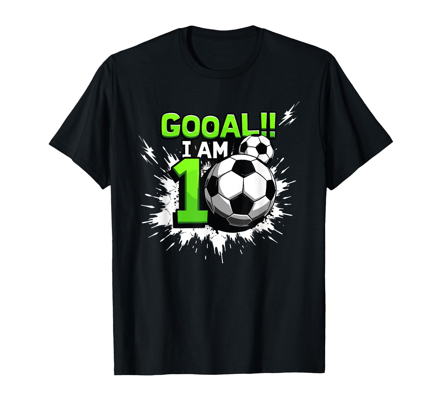 Goal I Am 10 Soccer Birthday T-Shirt - Aesthetic Graphic Men Women - T-Shirt, Sweatshirt, Hoodie