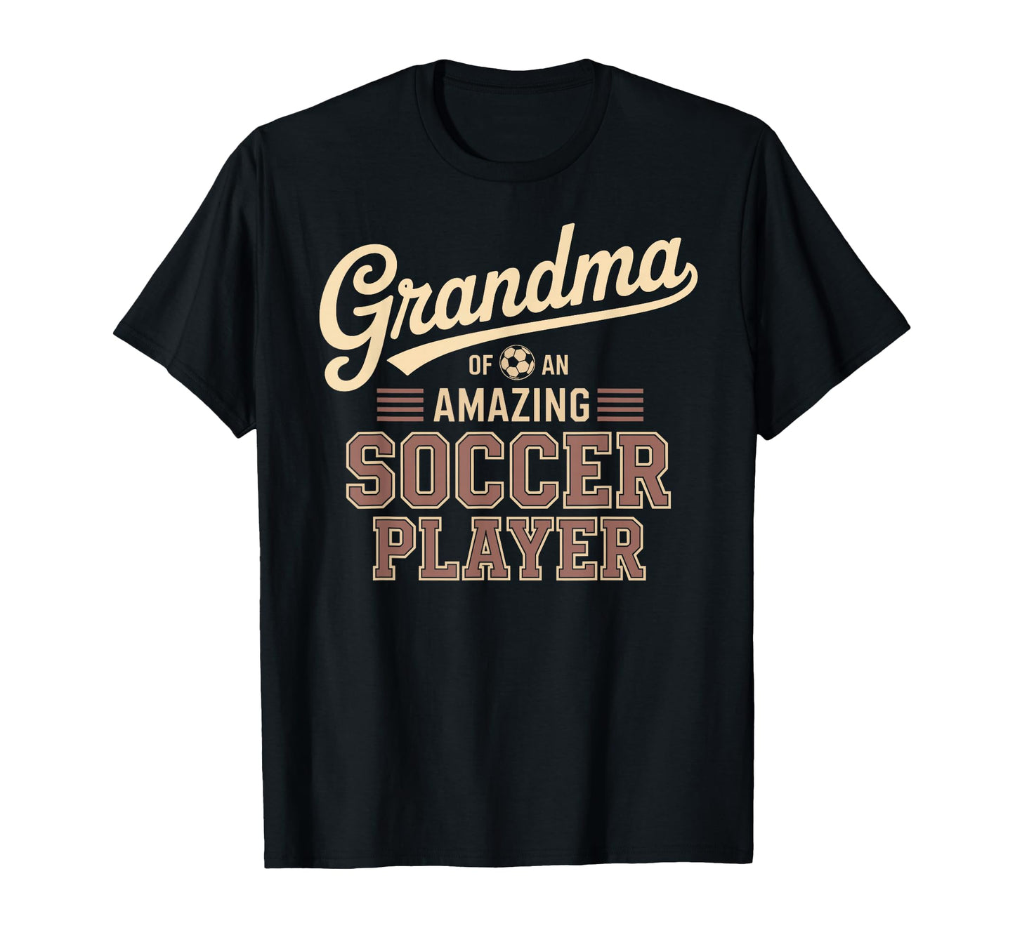 Grandma Amazing Soccer Player Funny T-Shirt - Aesthetic Graphic Unisex - T-Shirt, Sweatshirt, Hoodie
