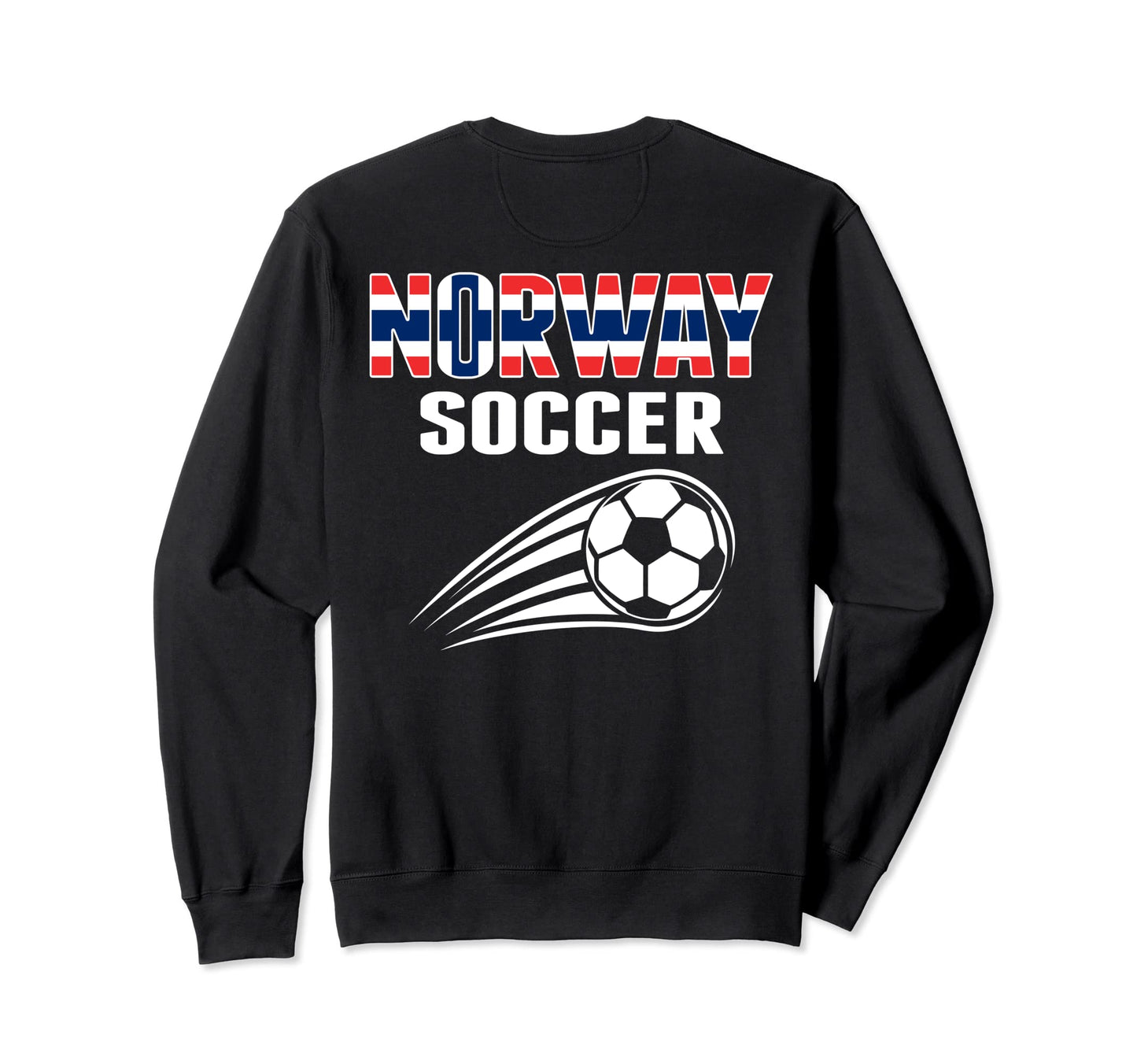 Proud Norway Soccer Fans Jersey Sweatshirt - Minimalist Print for Adults - T-Shirt, Sweatshirt, Hoodie