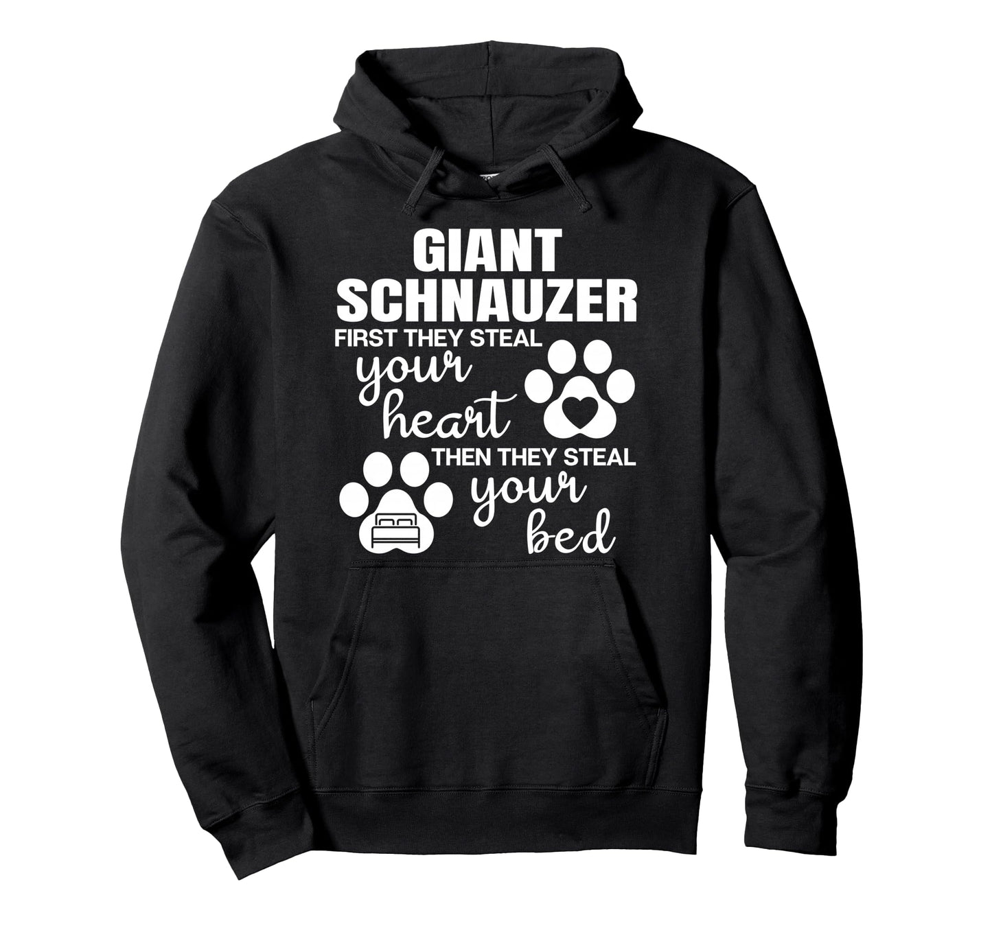 Giant Schnauzer Puppy Pet Owner Animal Hoodie - Graphic Print Men Women - T-Shirt, Sweatshirt, Hoodie
