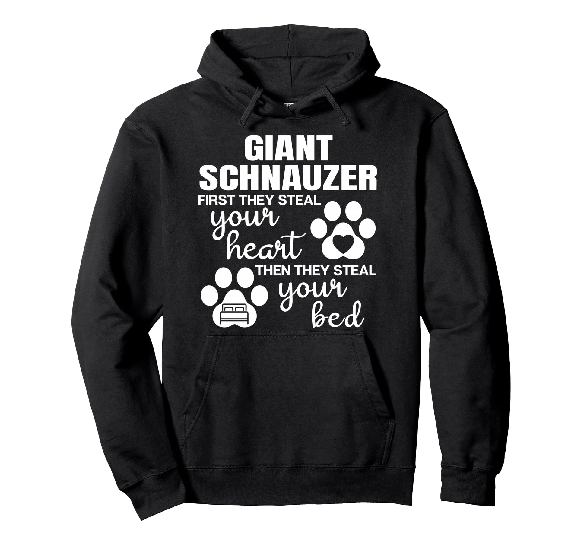 Giant Schnauzer Puppy Pet Owner Animal Hoodie - Graphic Print Men Women - T-Shirt, Sweatshirt, Hoodie