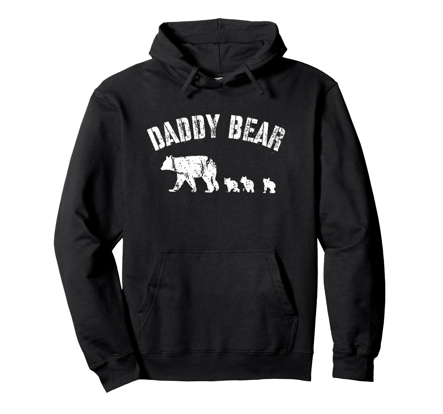 Daddy Bear 3 Three Cubs Dad Father Hoodie - Aesthetic Graphic for Adults - T-Shirt, Sweatshirt, Hoodie