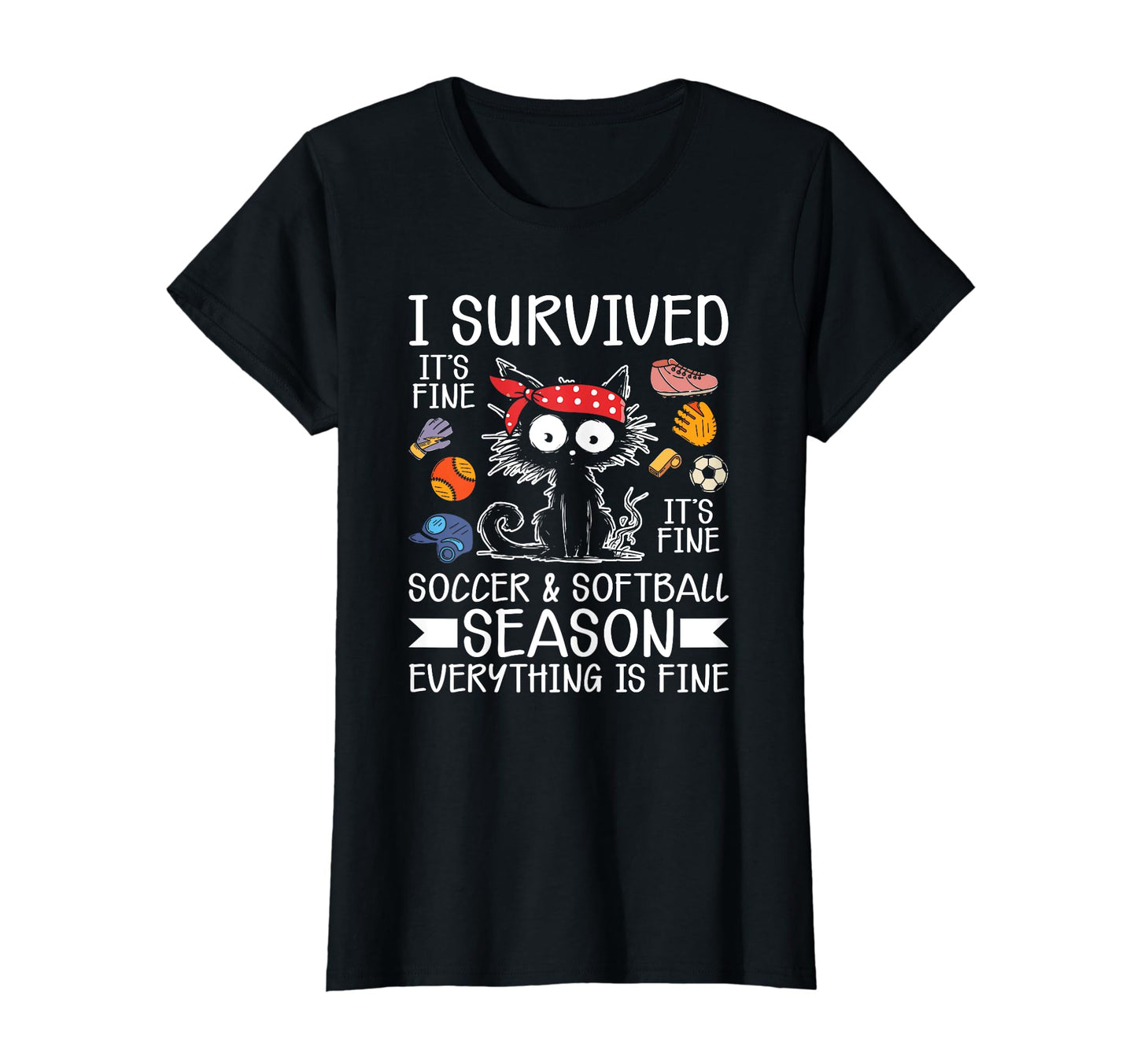 Softball And Soccer Mom T-Shirt - Aesthetic Graphic for Adults - T-Shirt, Sweatshirt, Hoodie