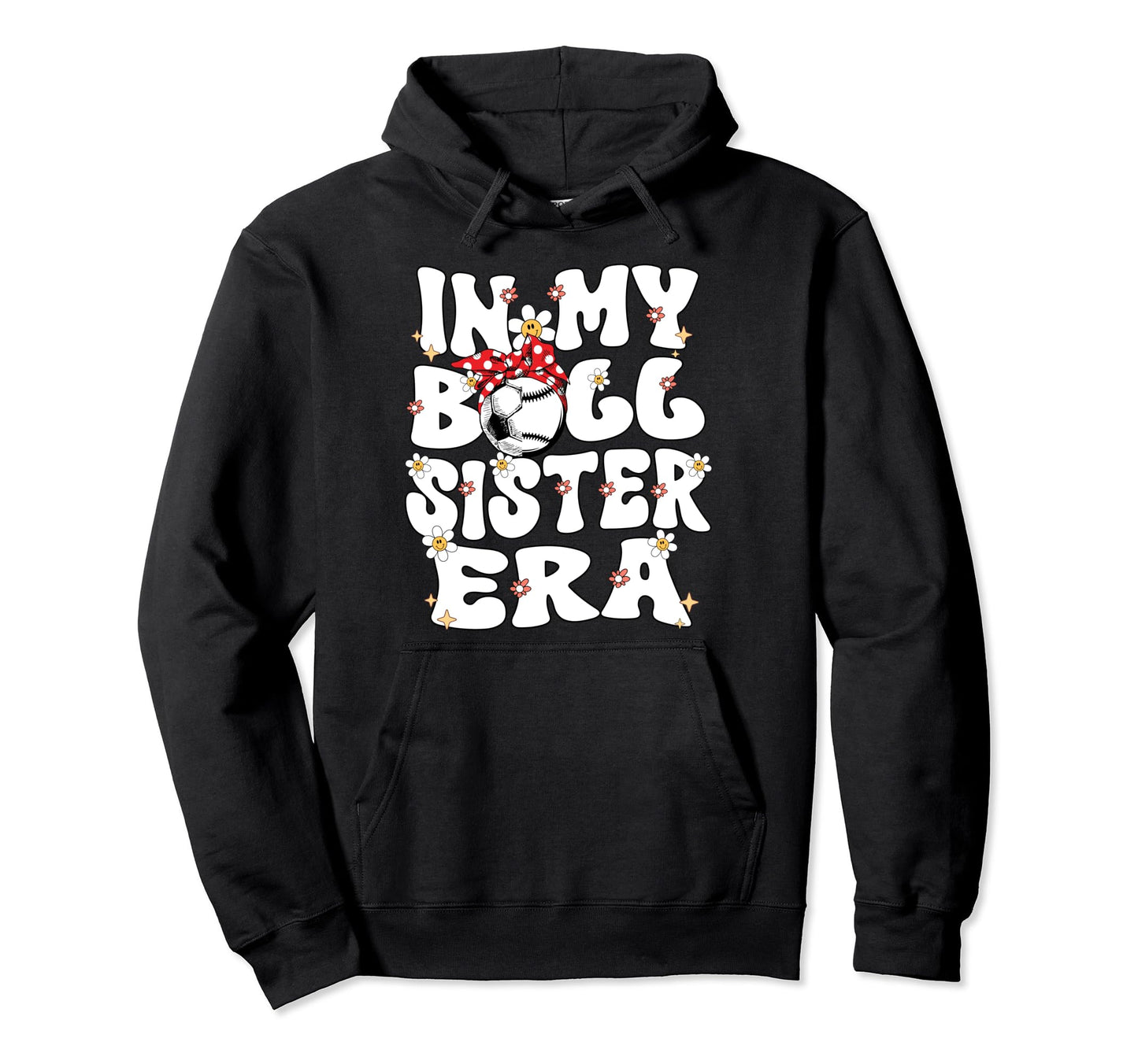 My Ball Sister Era Groovy Baseball Hoodie - Aesthetic Graphic Men Women - T-Shirt, Sweatshirt, Hoodie