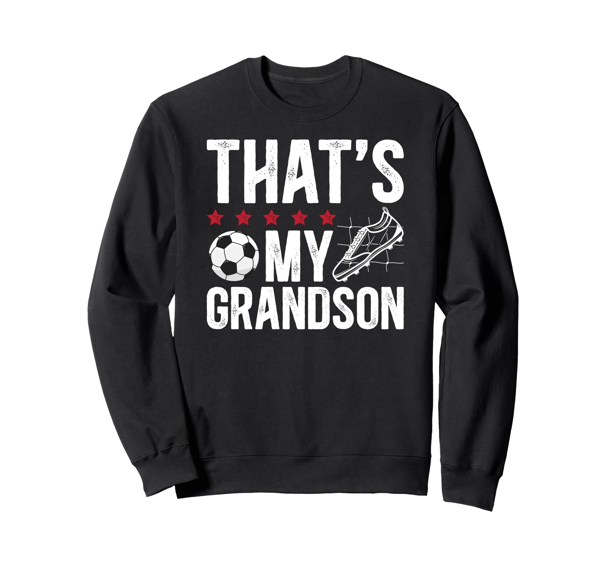 Thats My Grandson Soccer Grandpa Sweatshirt - Minimalist Print Men Women - T-Shirt, Sweatshirt, Hoodie