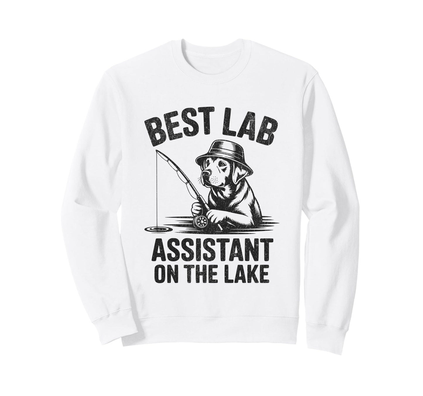 Best Lab Assistant Lake Fishing Sweatshirt - Streetwear Style for Adults - T-Shirt, Sweatshirt, Hoodie