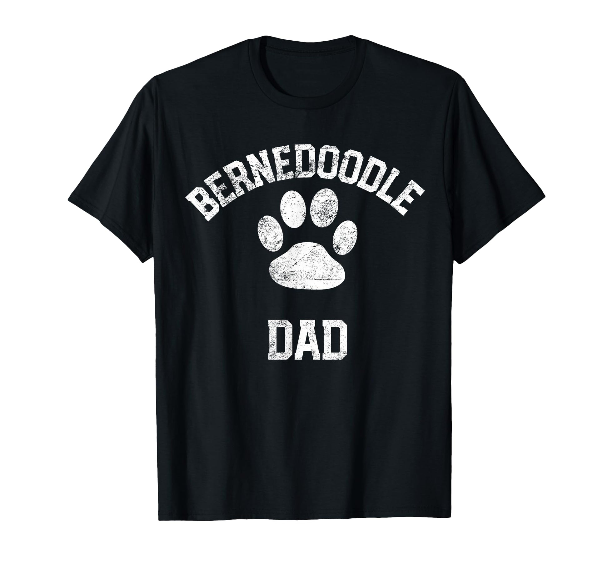 Bernedoodle Dad Distressed T-Shirt - Aesthetic Graphic Men Women - T-Shirt, Sweatshirt, Hoodie