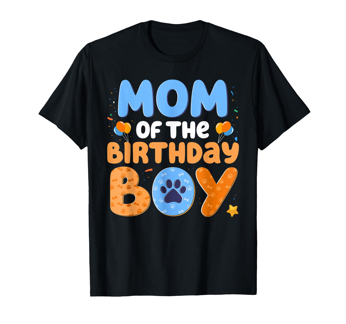 Mom Birthday Dog Lover Family T-Shirt - Custom Art Print for Adults - T-Shirt, Sweatshirt, Hoodie