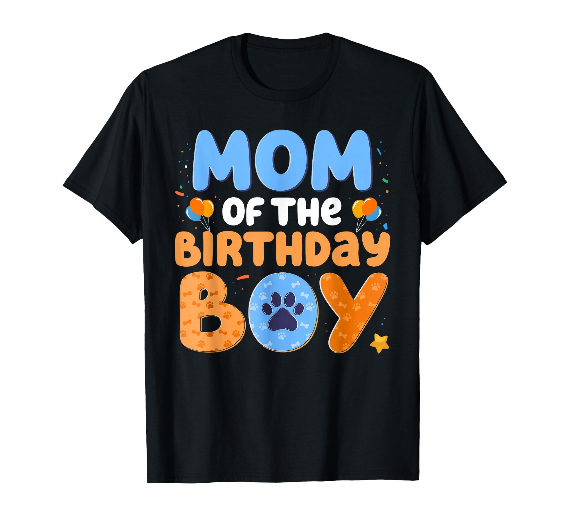 Mom Birthday Dog Lover Family T-Shirt - Custom Art Print for Adults - T-Shirt, Sweatshirt, Hoodie