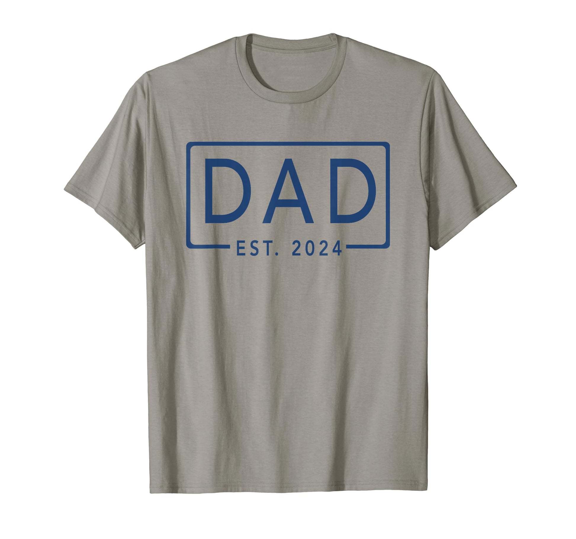 Dad Est 2024 Promoted To Dad T-Shirt - Minimalist Print Unisex - T-Shirt, Sweatshirt, Hoodie