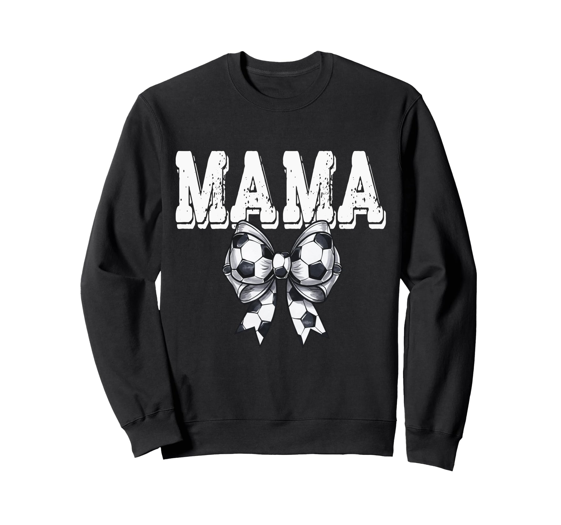 Coquette Soccer Bow Mama Sister Sweatshirt - Fun Novelty Design Unisex - T-Shirt, Sweatshirt, Hoodie