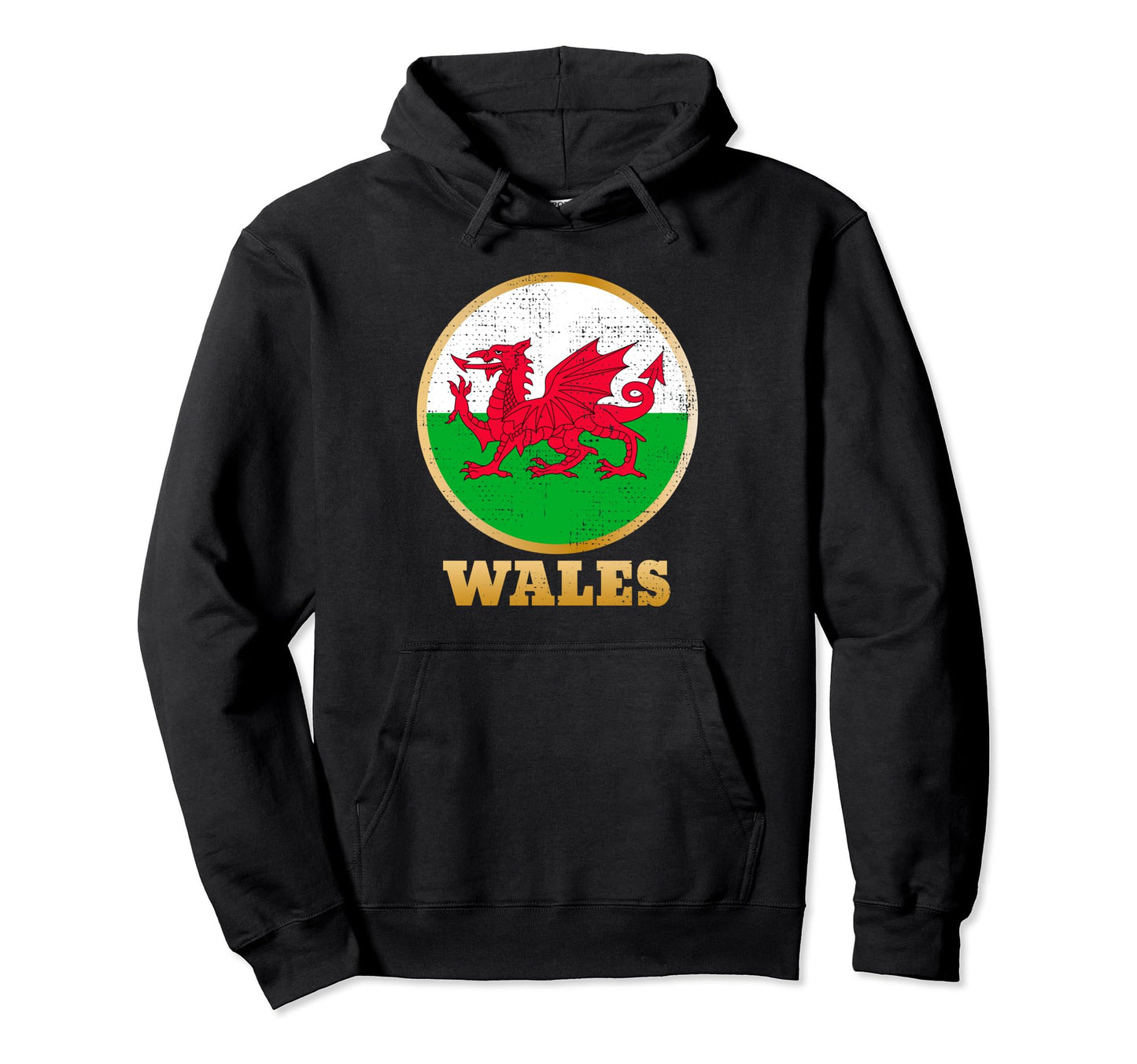 Dragon Flag Wales Football Team 2022 Hoodie - Minimalist Print Men Women - T-Shirt, Sweatshirt, Hoodie